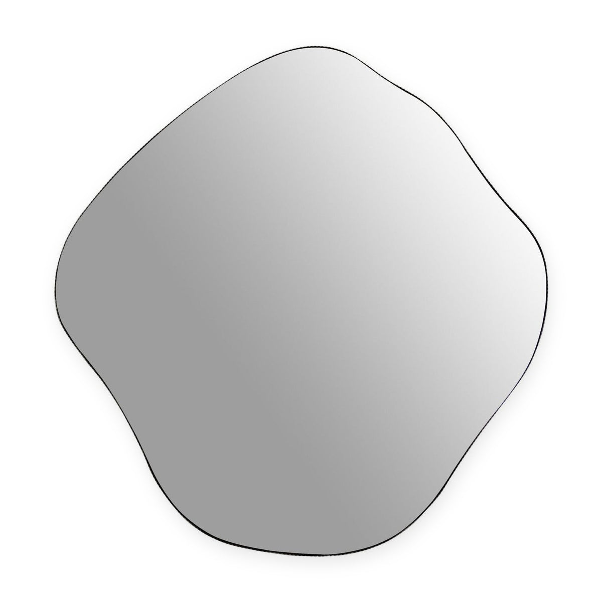 Organic Abstract Rustic Finish Wall Mirror | Medium