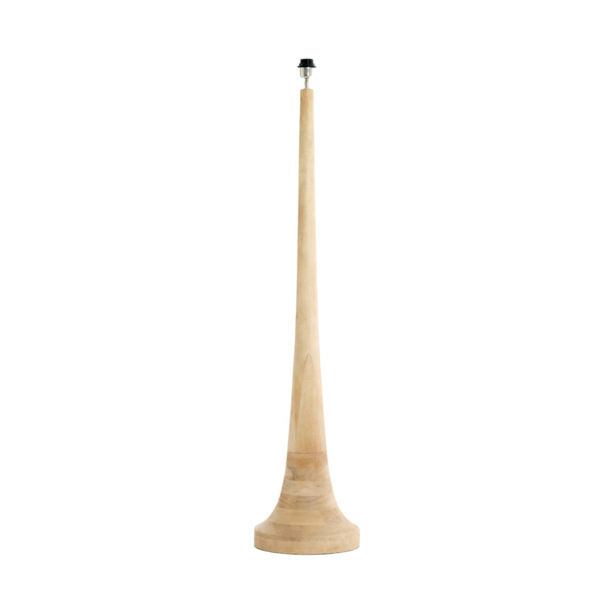 Jovany Natural Wood Floor Lamp Base