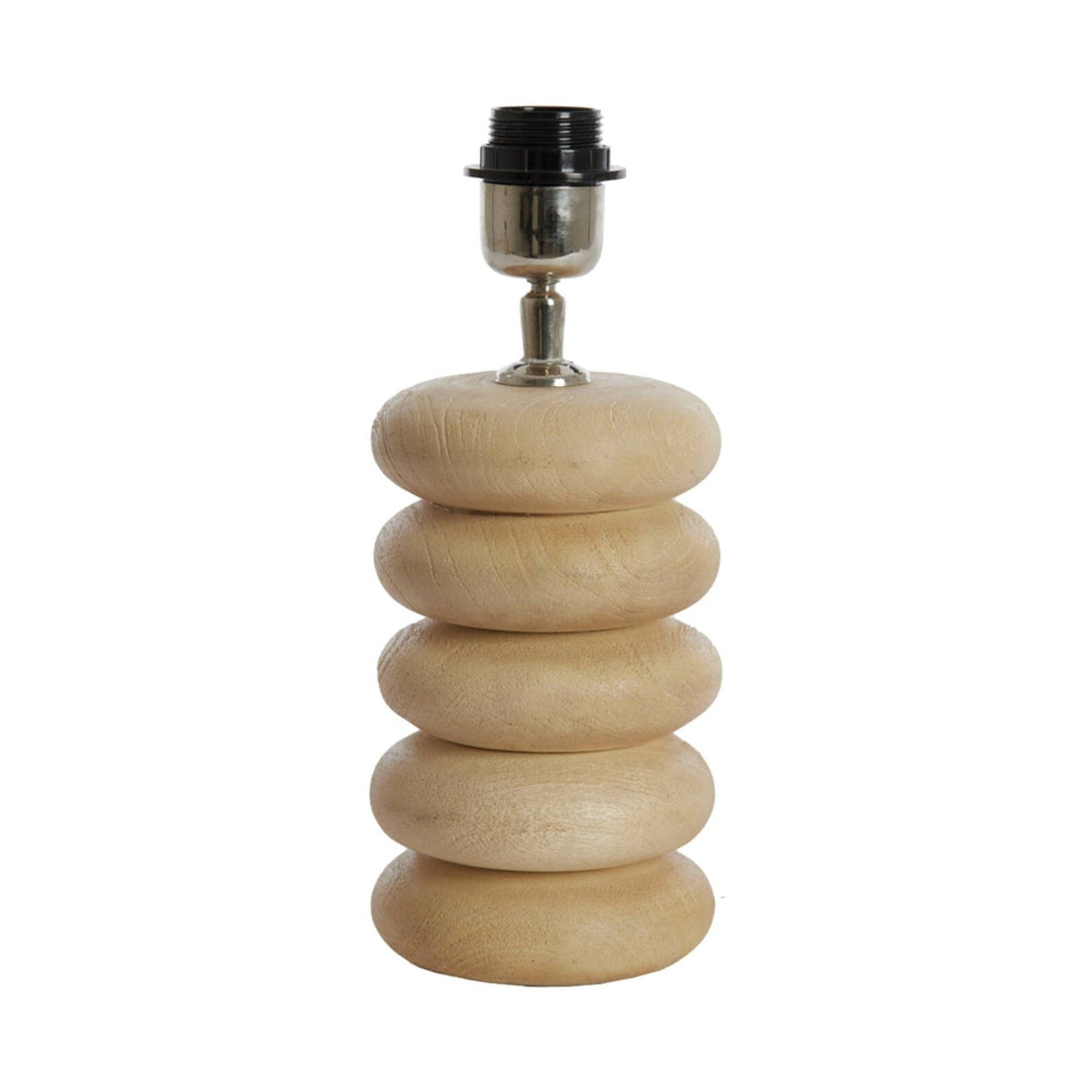Budongo Natural Wood Table Lamp Base 21cm