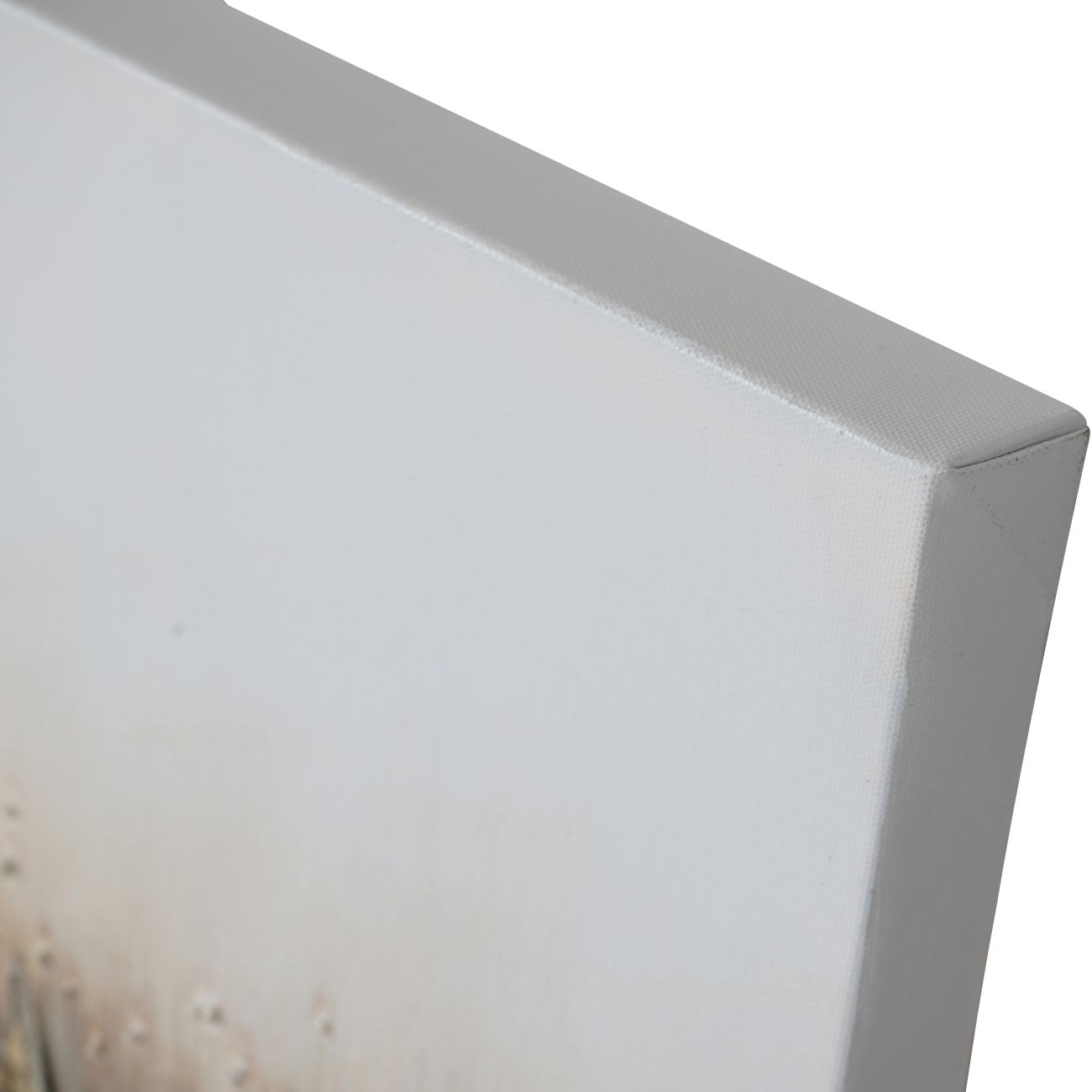 Abstract Golden Reeds Canvas Wall Art