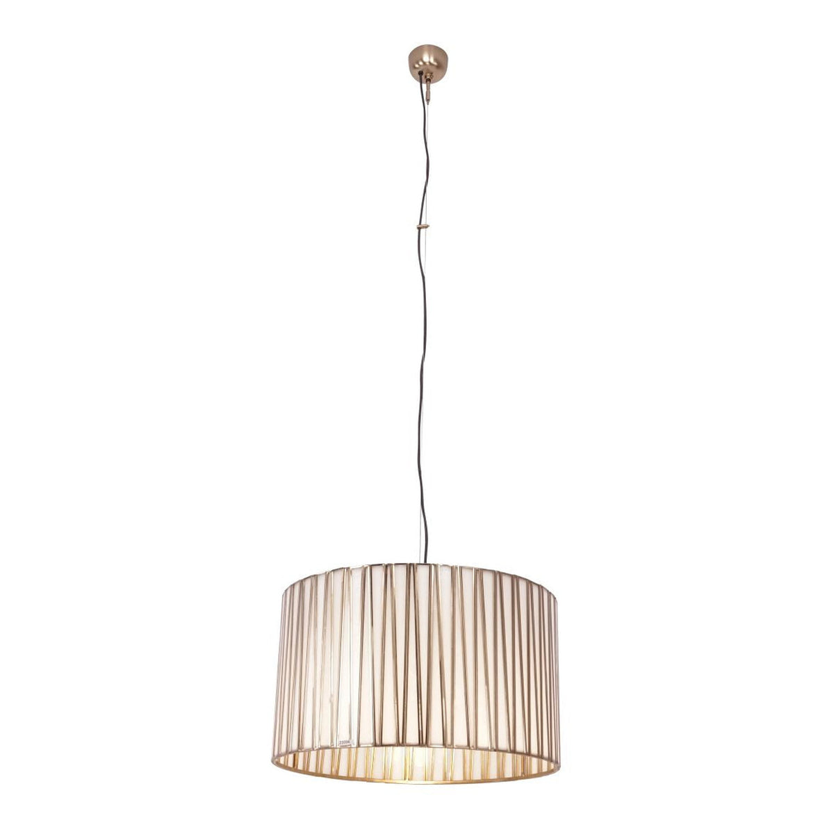 Burgh Opaque Glass Drum Pendant Light