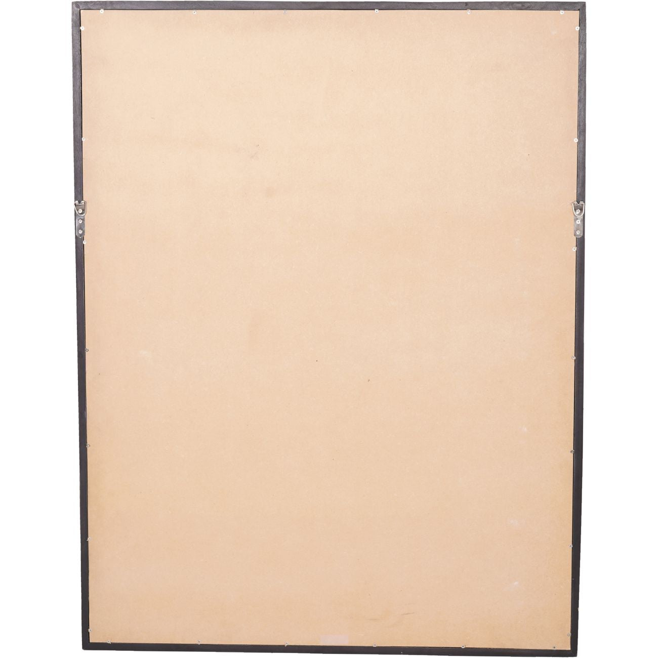 Trenton Abstract Black Papier Mache Large Framed Wall Art 2