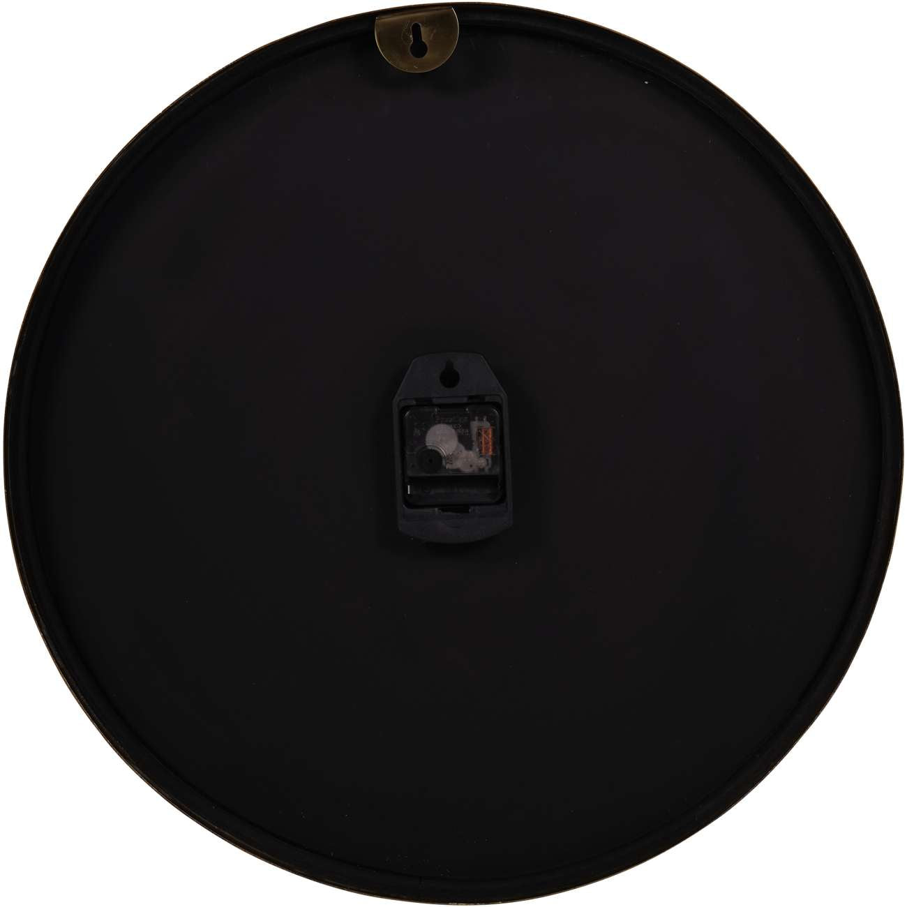 Gold & Black Wall Clock