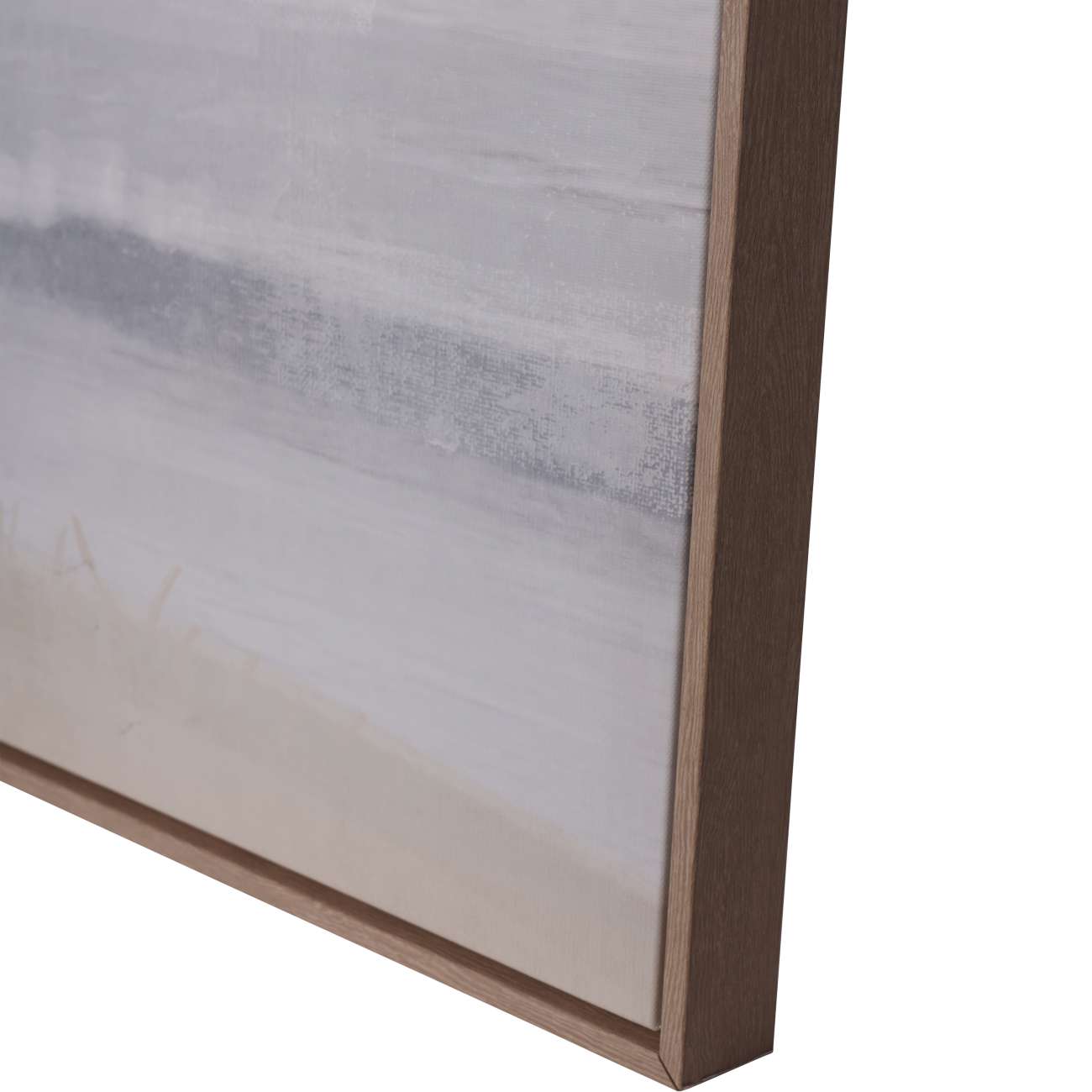 Blurred Seascape Framed Canvas Wall Art Large