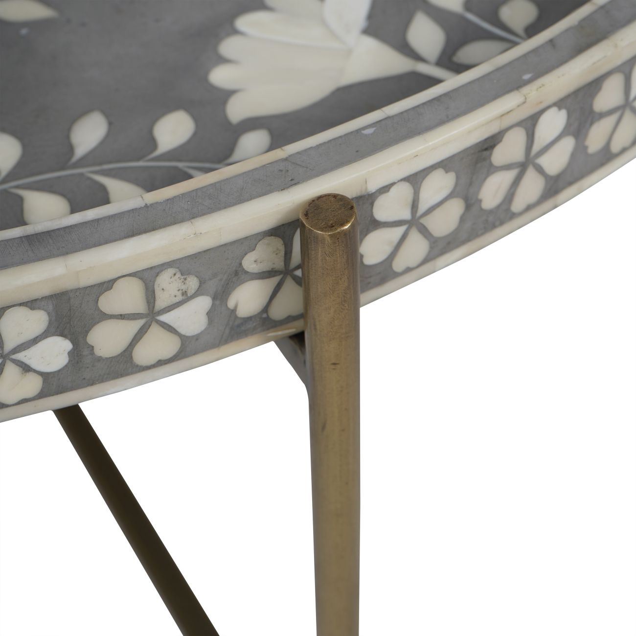 Laura Ashley Gold & Grey Epsley Coffee Table