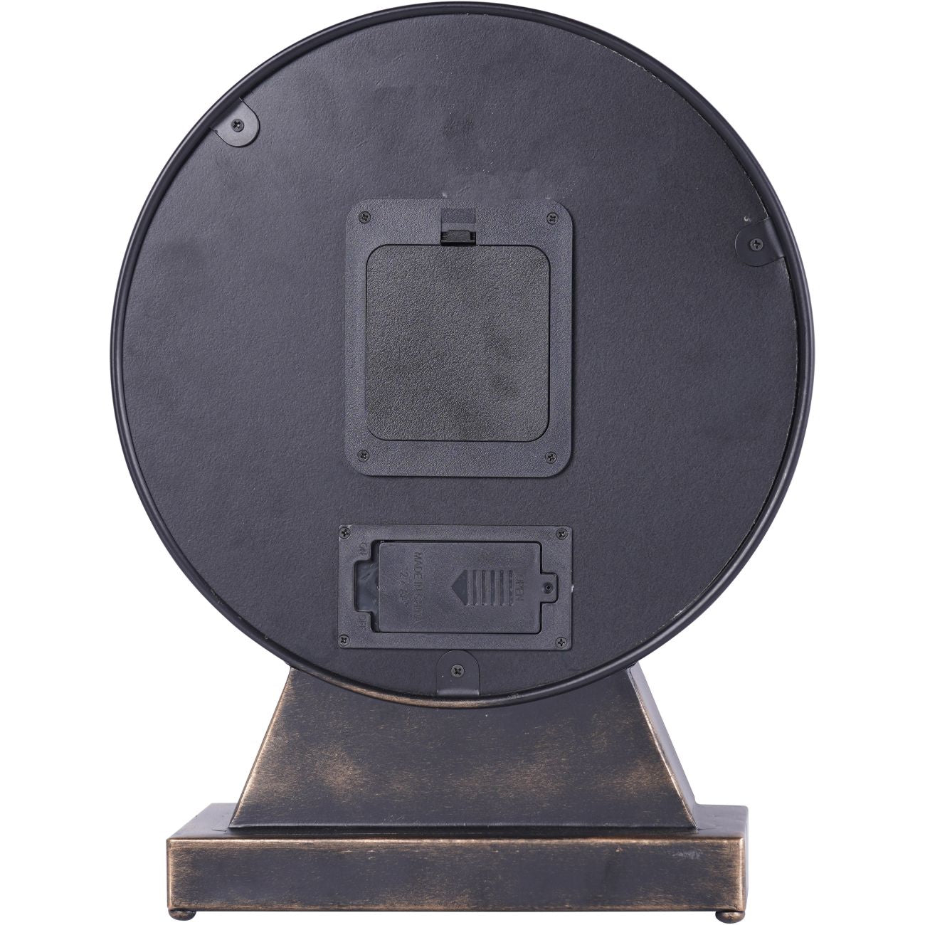 Palladium Antique Bronze Moving Dials Mantel Clock