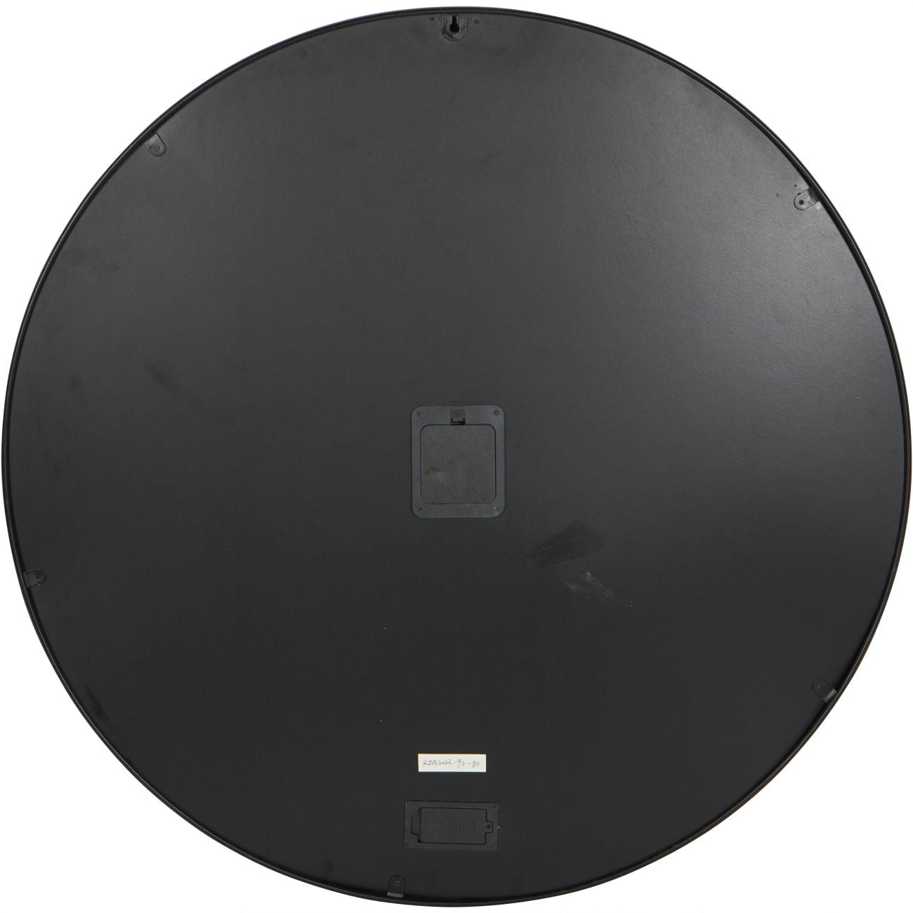 Palladium Black & Nickel Moving Dials Wall Clock Medium