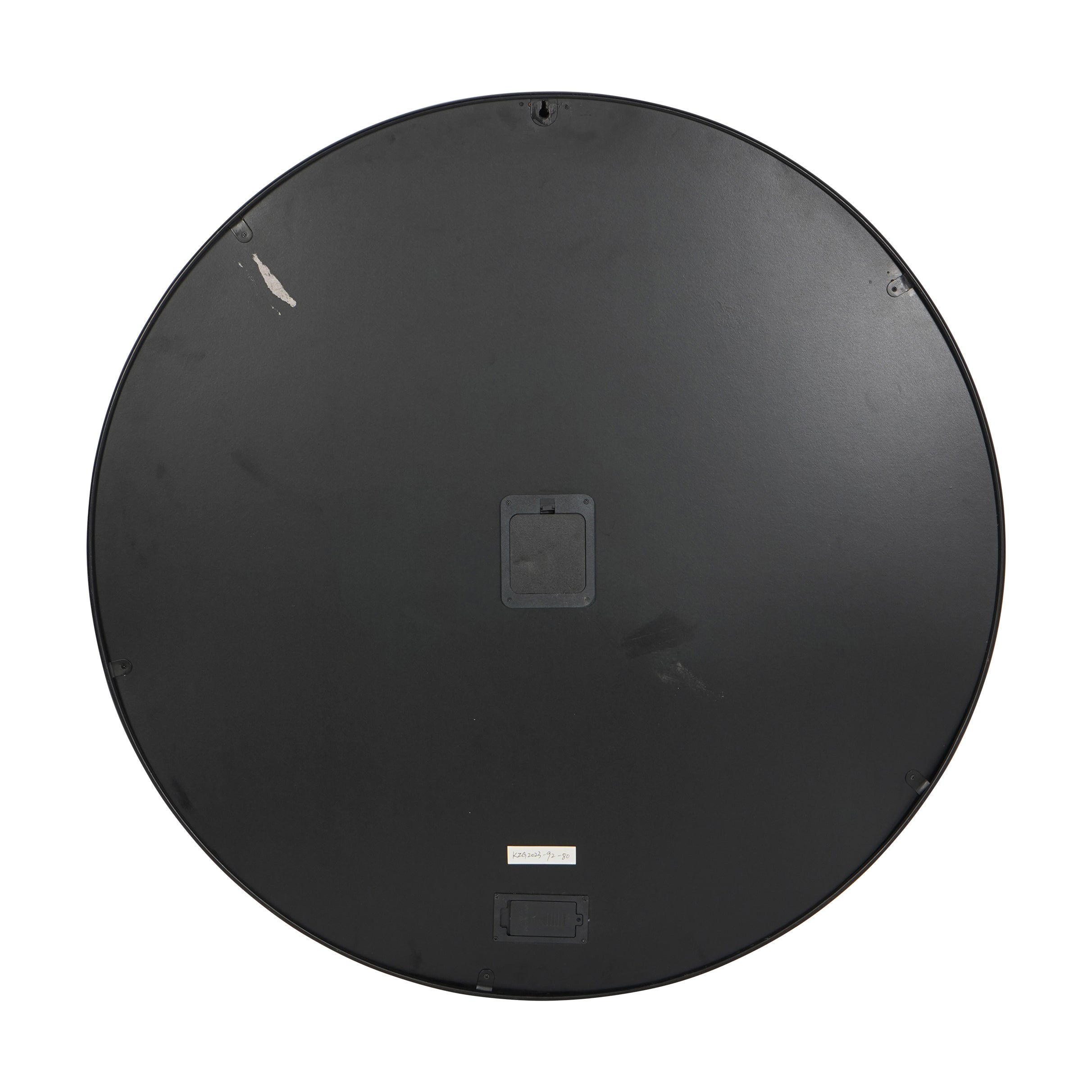 Palladium Black & Nickel Moving Dials Wall Clock 100cm