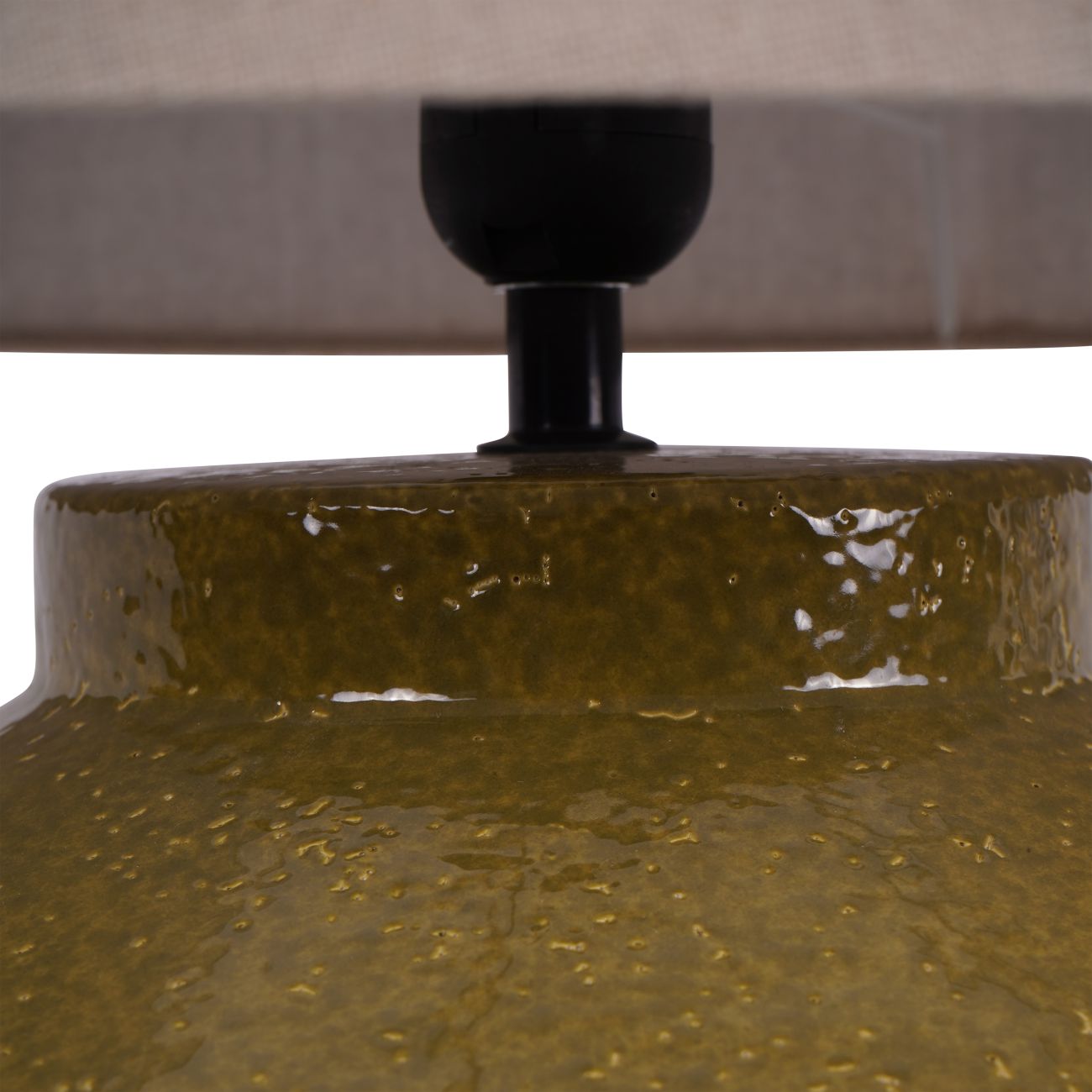 San Sebastian Green Terracotta Table Lamp