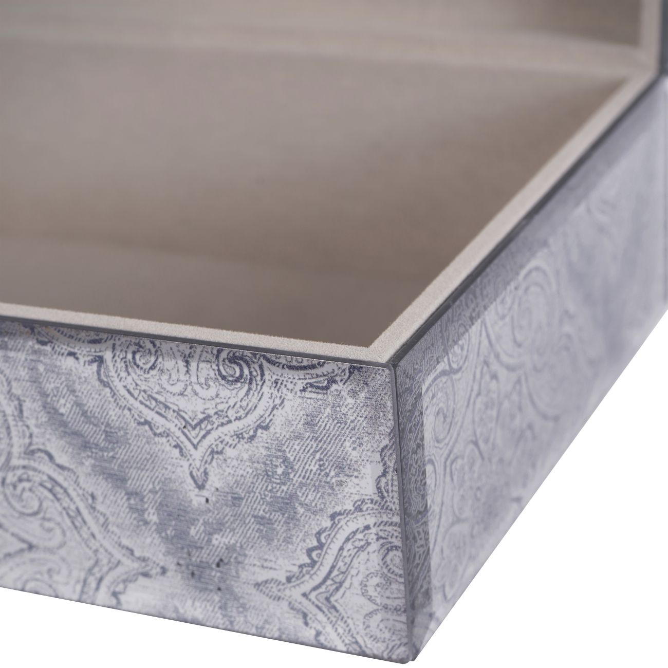 Mandala Pattern Smoked Mirrored Box