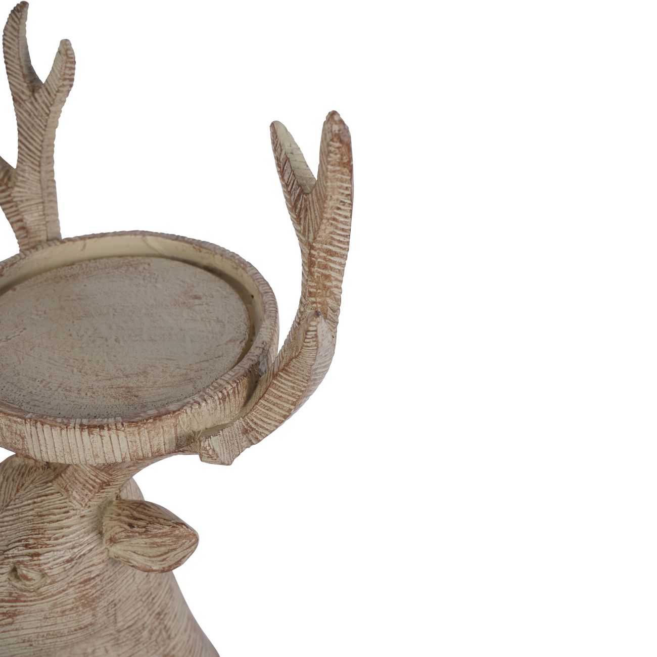 Laura Ashley Resin Deer Candle Holder