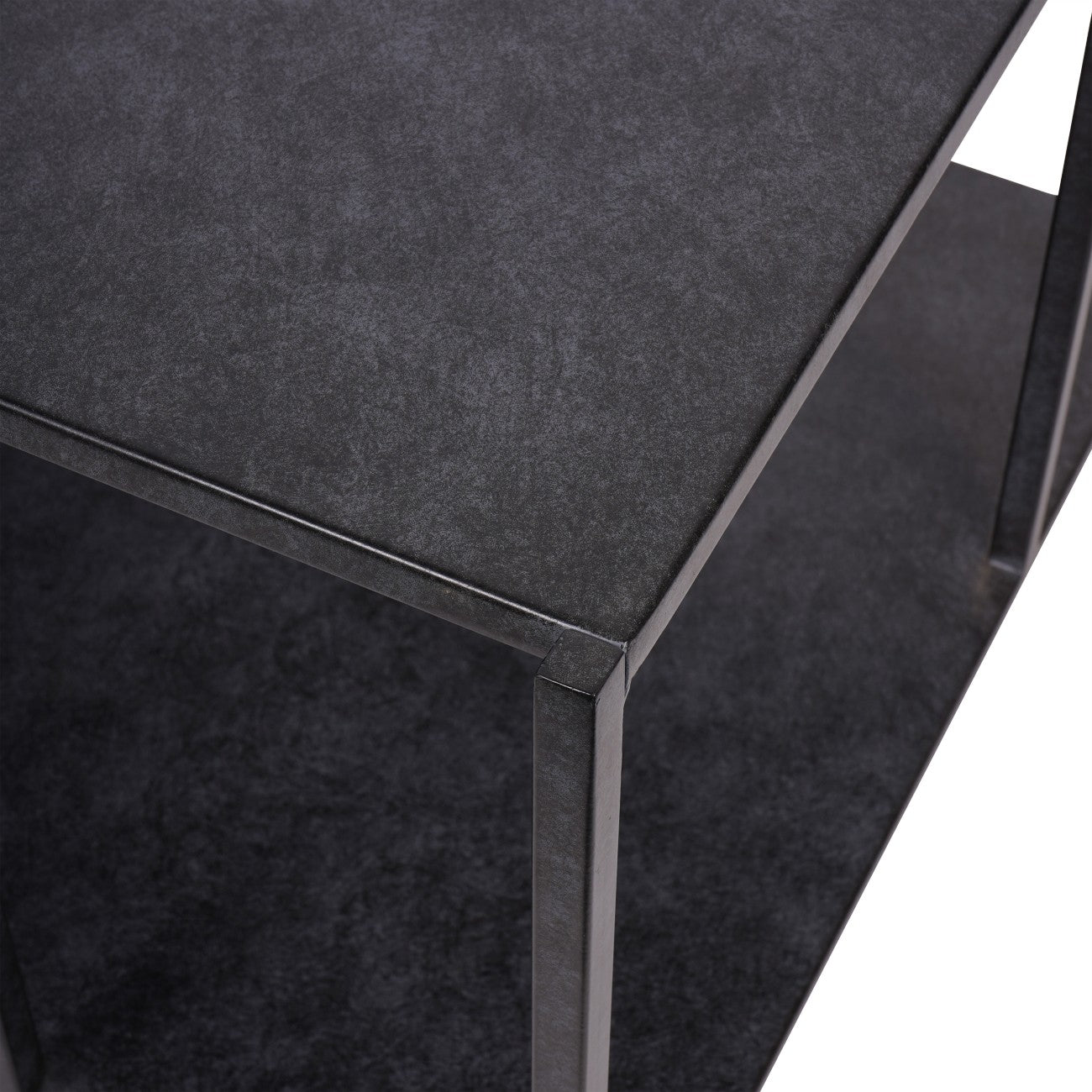 Brooks Mottled Black Rectangle Coffee Table