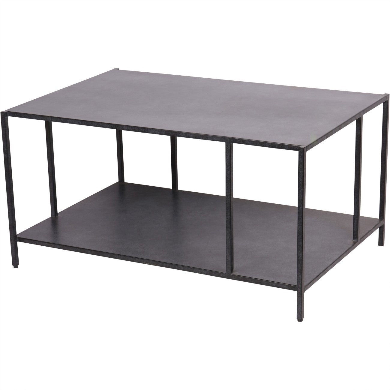 Brooks Mottled Black Rectangle Coffee Table