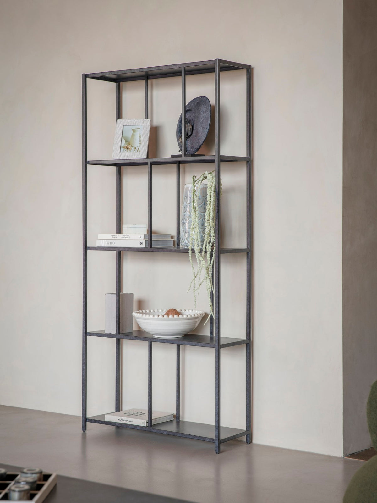 Brooks Mottled Black Tall Display Unit