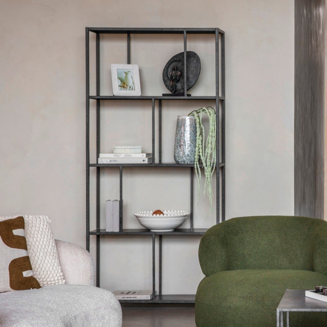 Brooks Mottled Black Tall Display Unit