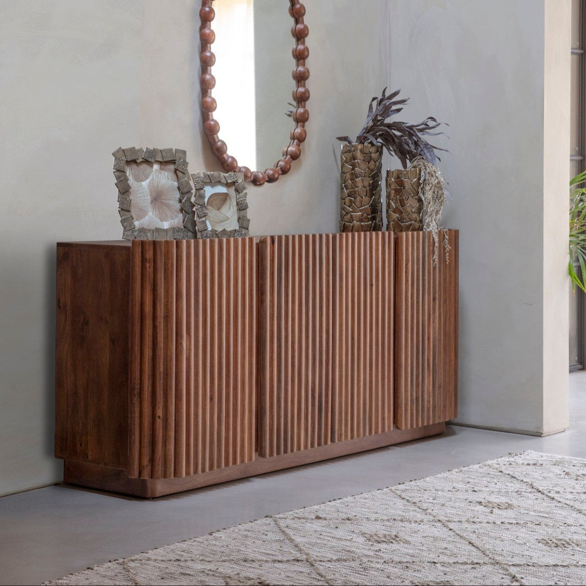 Monterey Brown Solid Mango Wood Sideboard