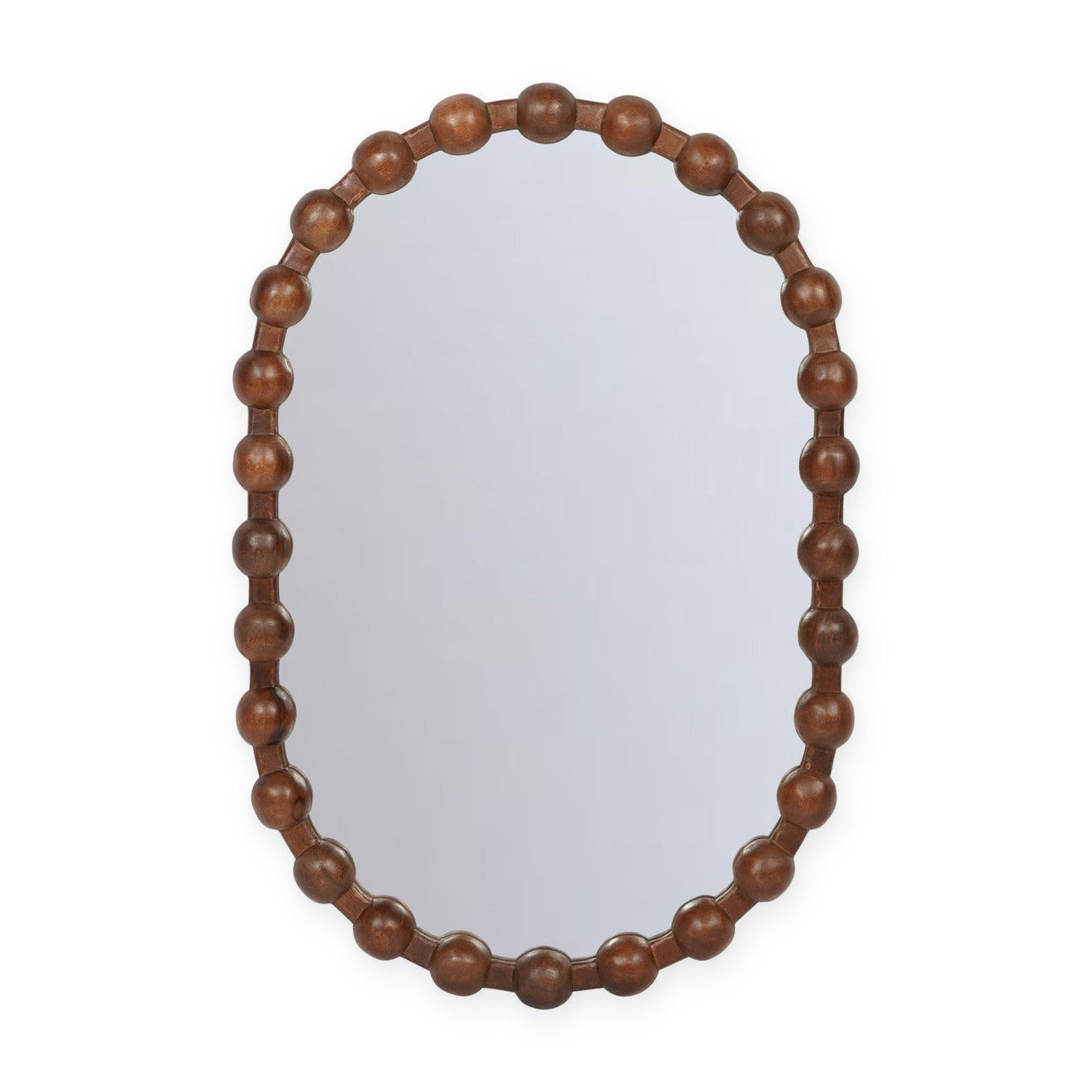 Carmel Carved Mango Wood Wall Mirror