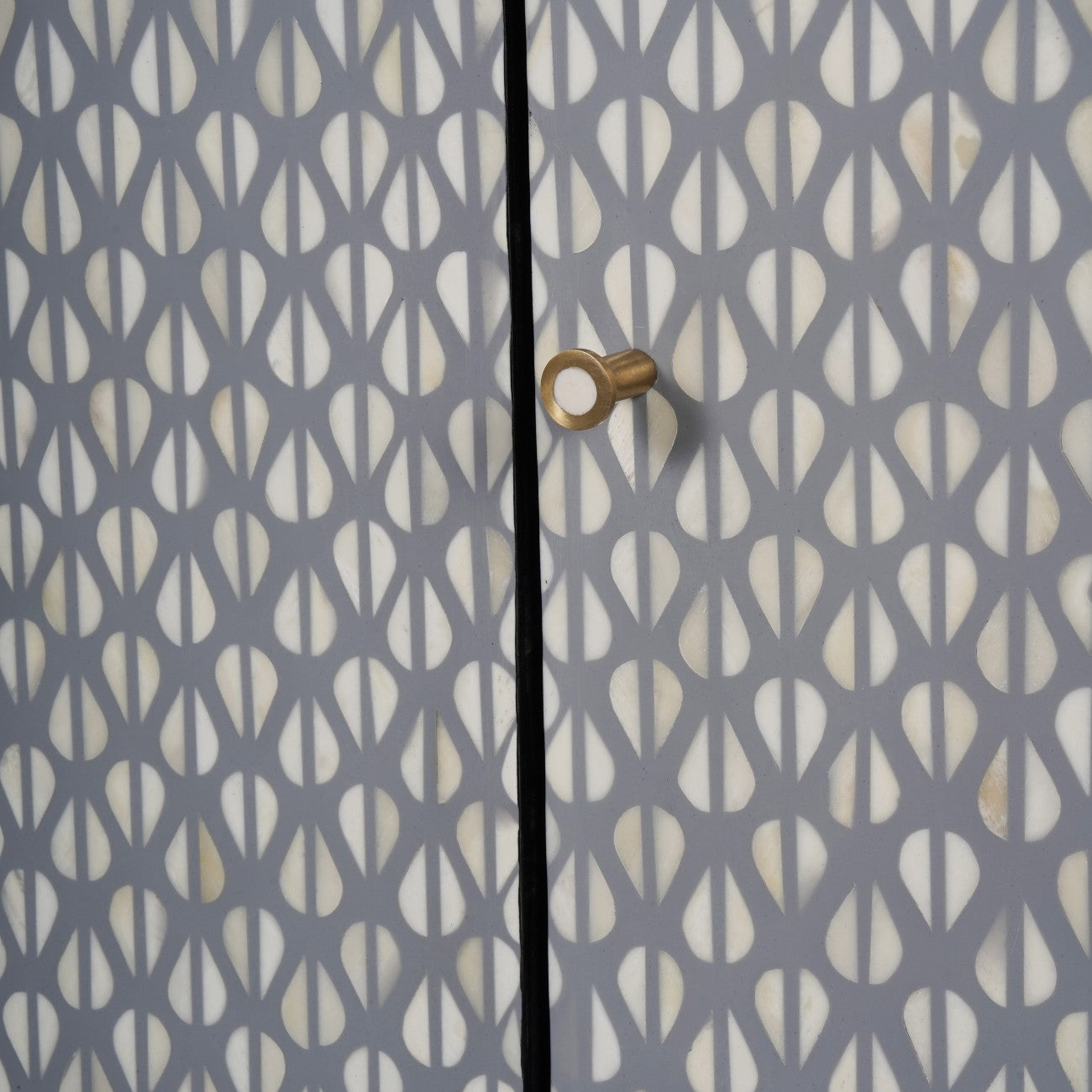 Burgess Grey & White Bone Inlay Sideboard