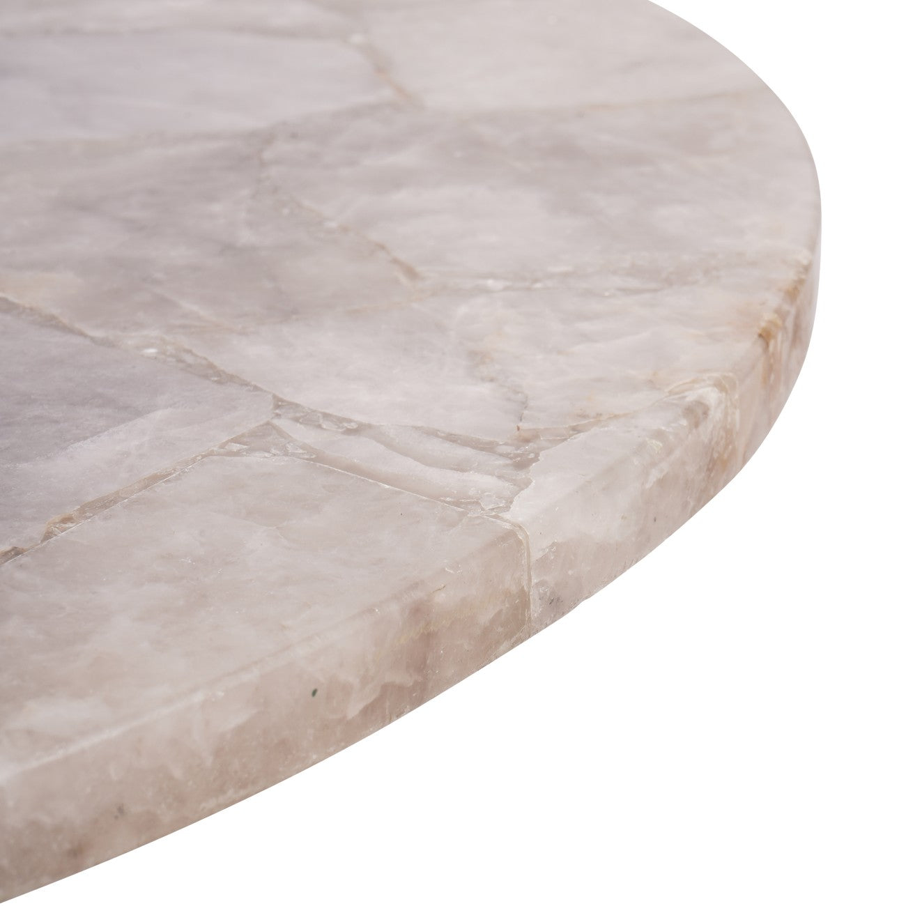 Bosworth Round Smokey Quartz Coffee Table 80cm
