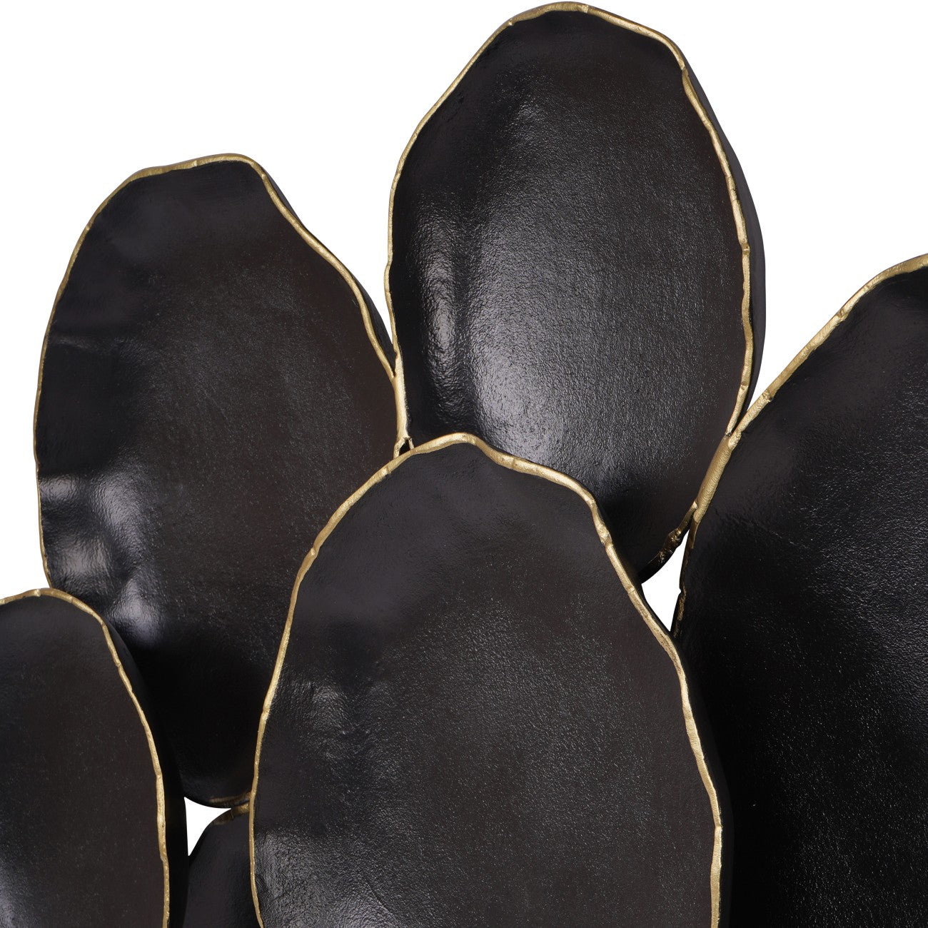 Arlow Black & Gold Metal Wall Art | Extra Large