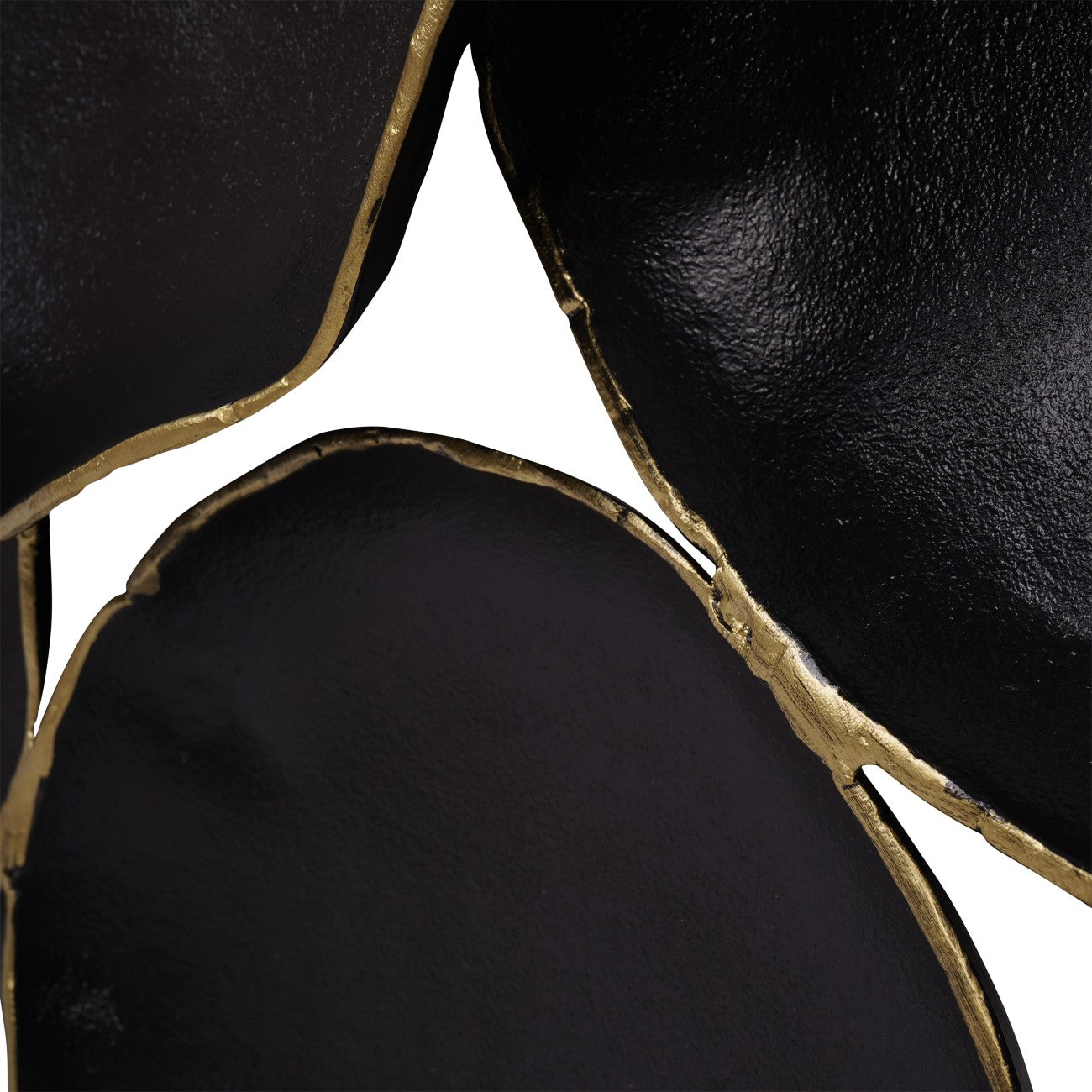 Arlow Black & Gold Metal Wall Art | Extra Large