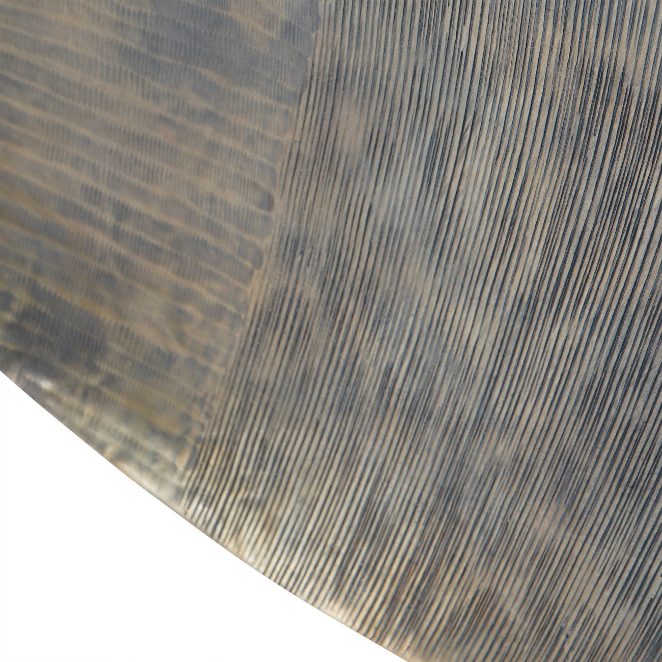 Southwold Round Antique Brass Plate Wall Art XL