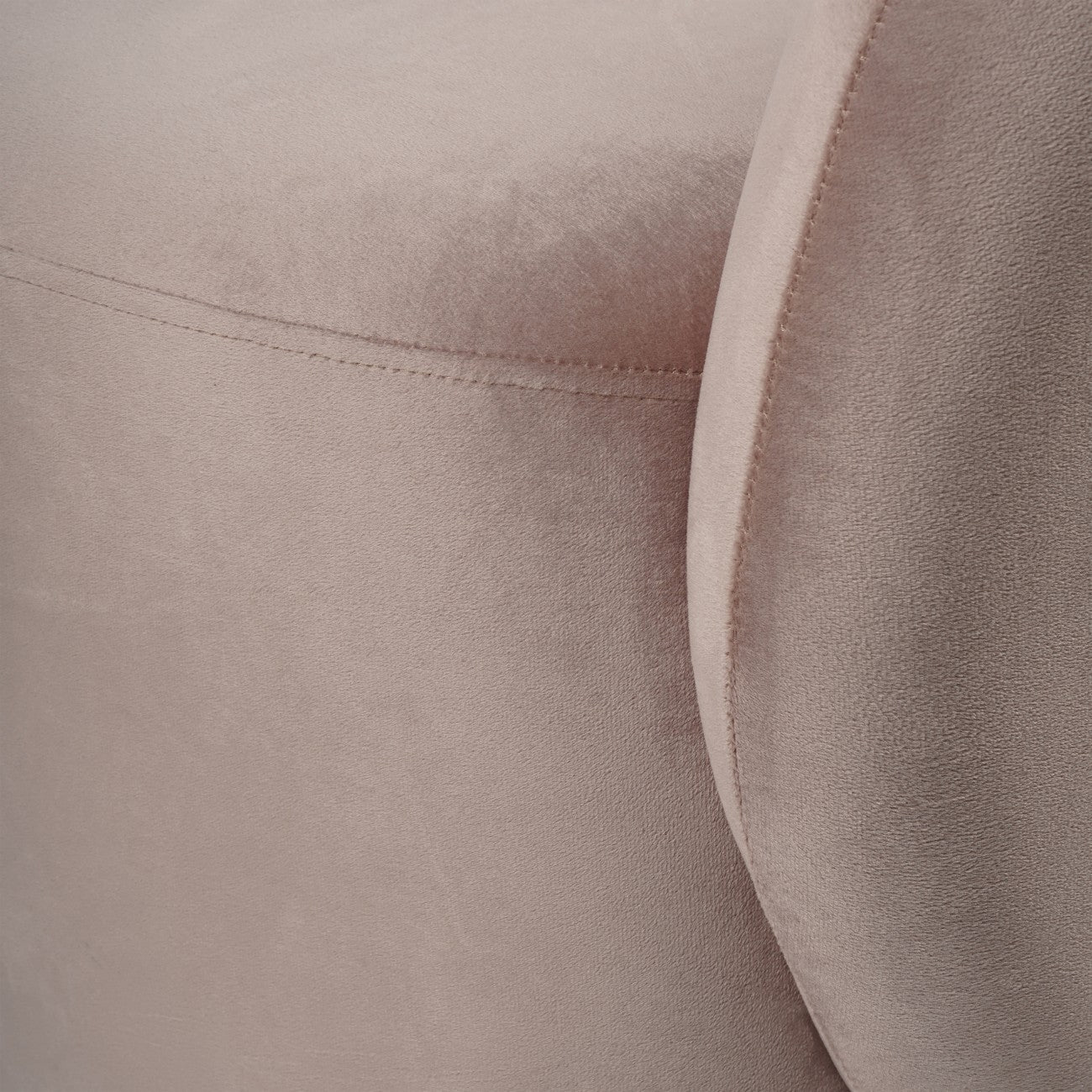 Bingham Dusky Pink Soft Velvet Swivel Chair