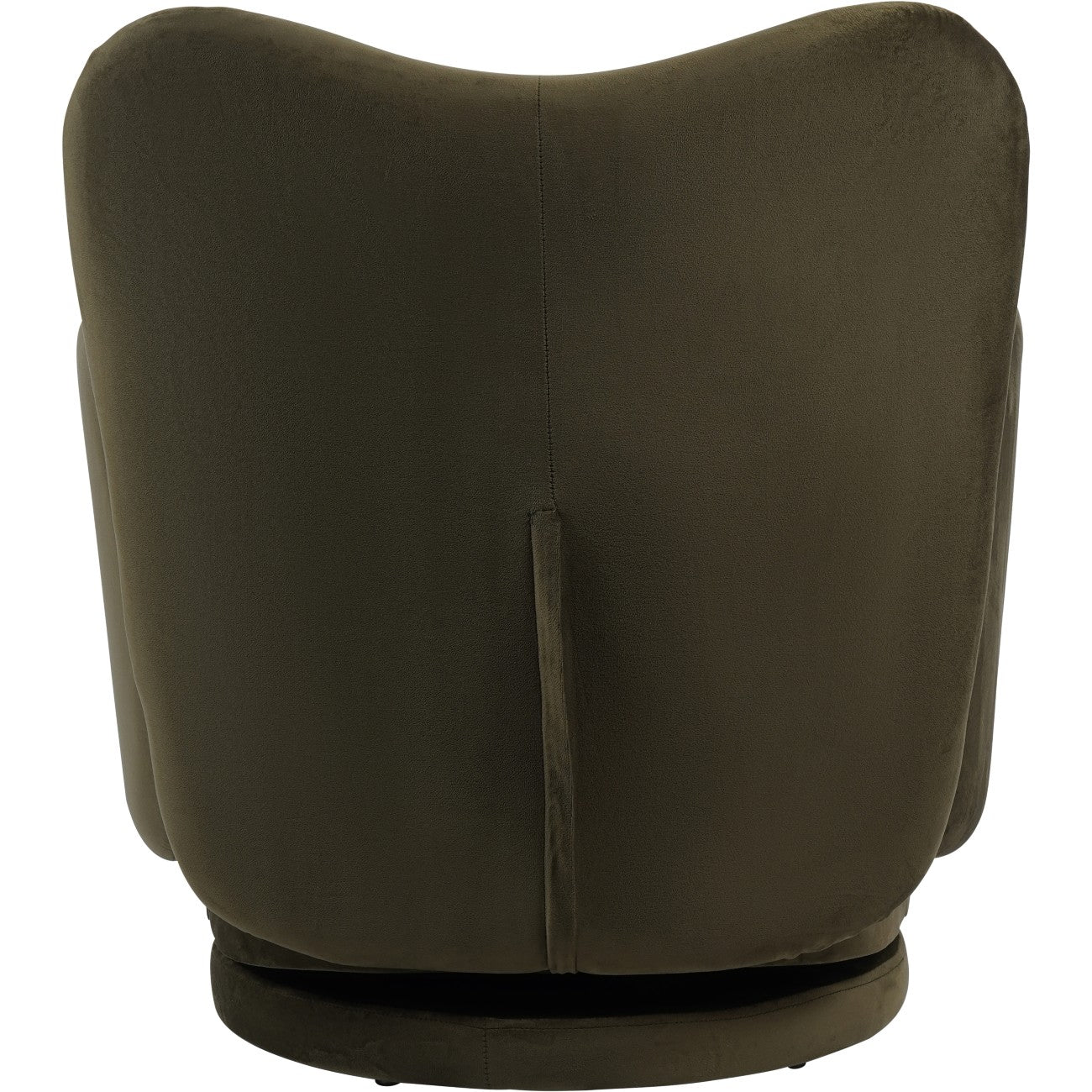 Bingham Green Velvet Swivel Chair