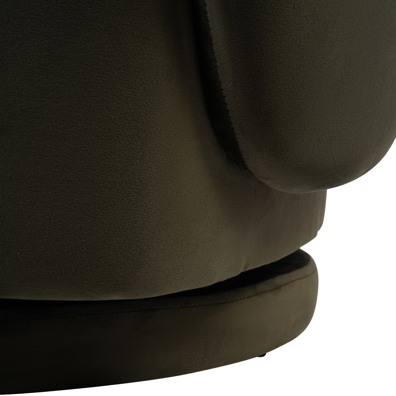 Bingham Green Velvet Swivel Chair
