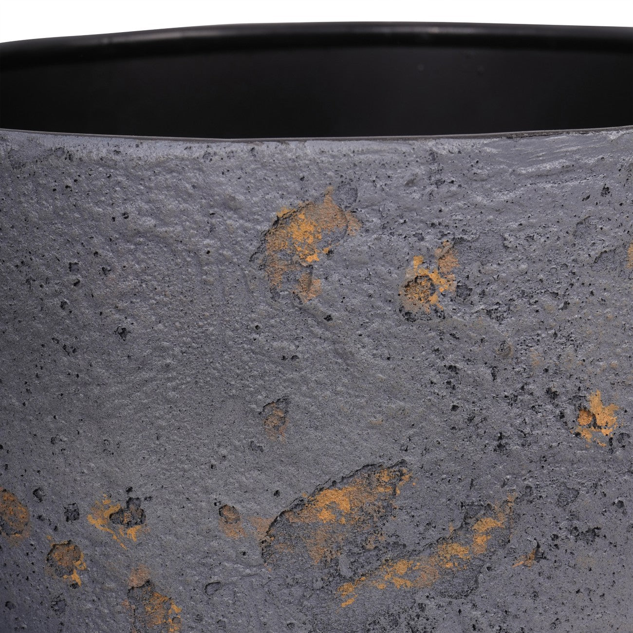 Set of 2 Volcano Charocal Planters