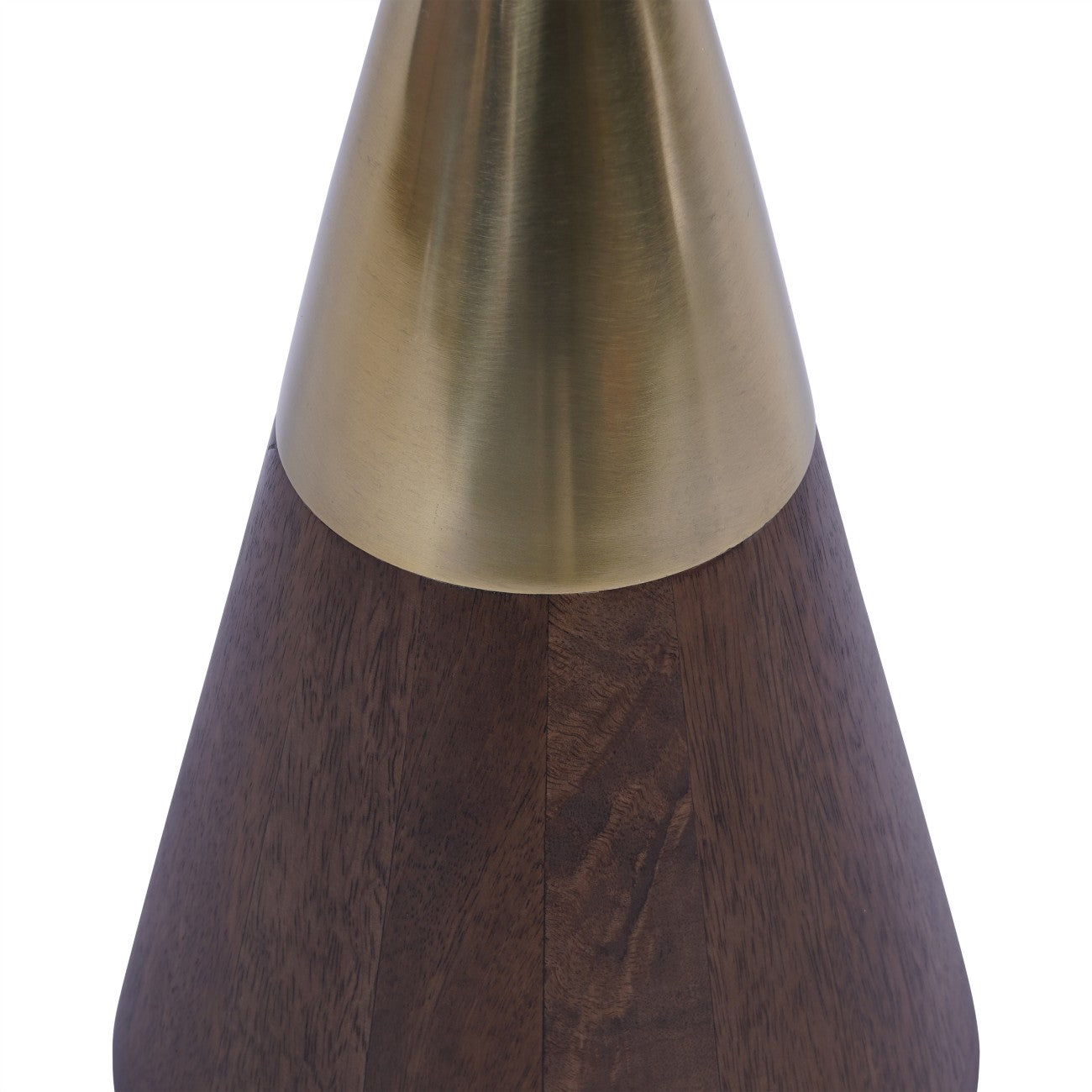 Amalfi Brown Mango Wood & Gold Cocktail Table