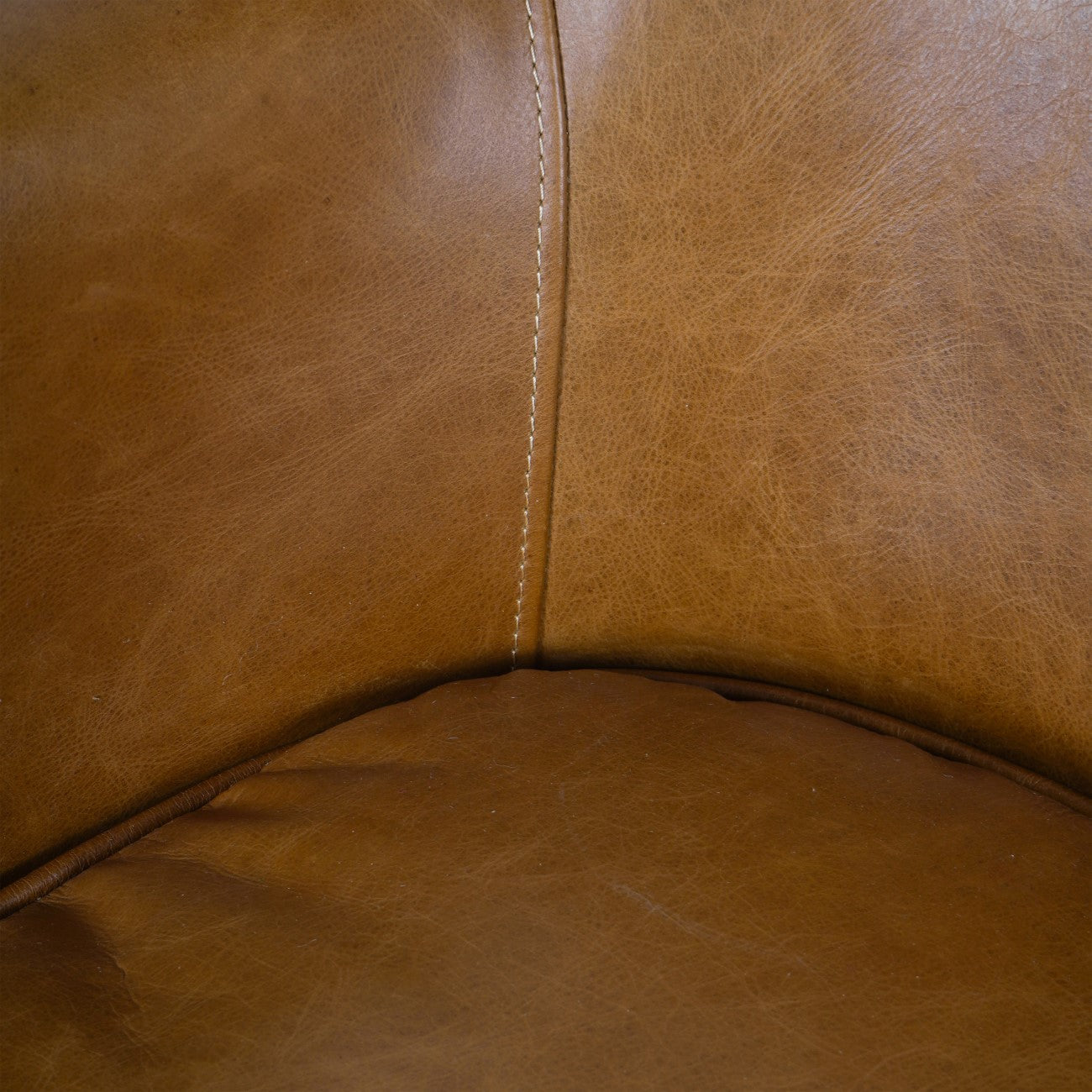 Watson Tobacco Brown Leather Armchair