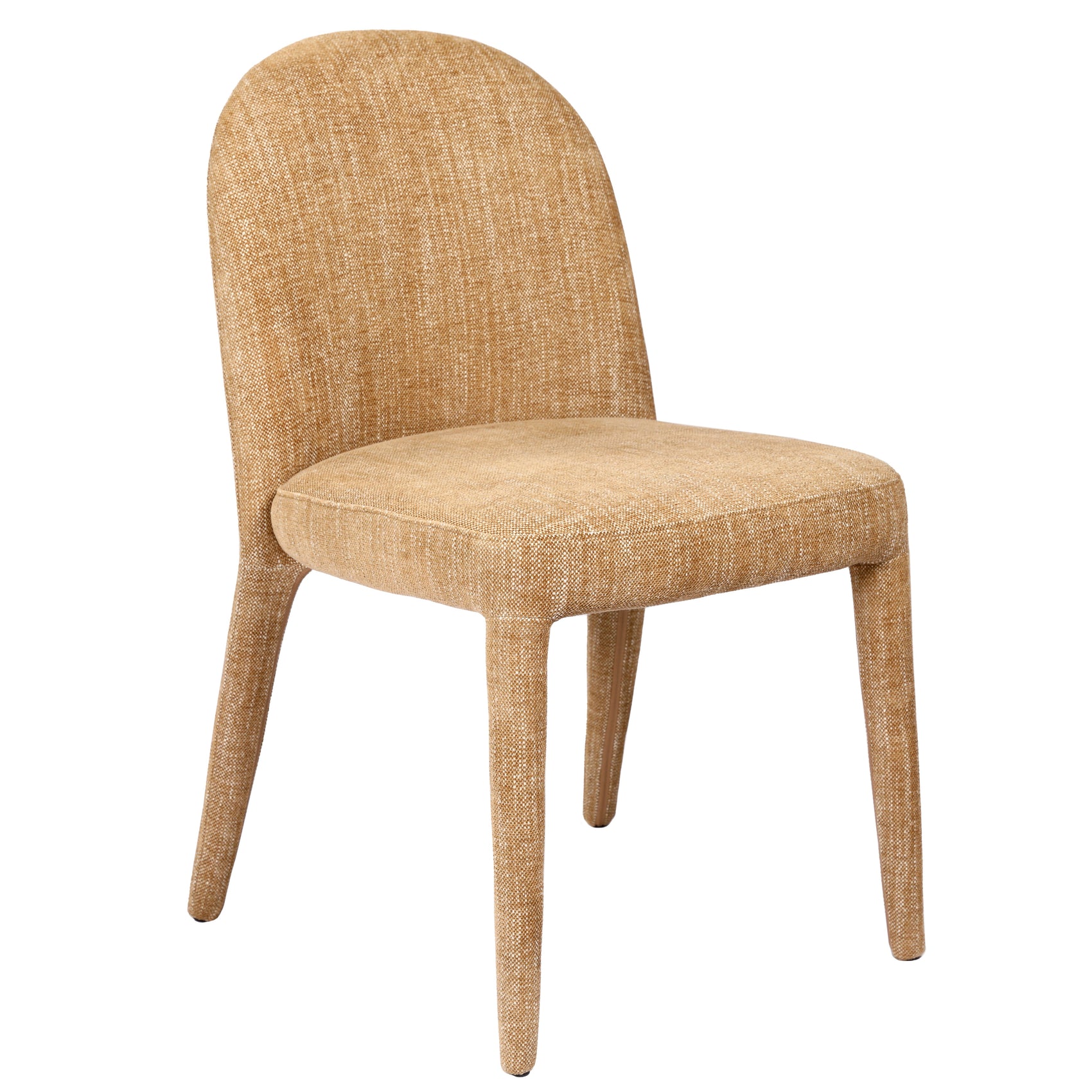 Set of 2 Eska Upholstered Wheat Dining Chairs