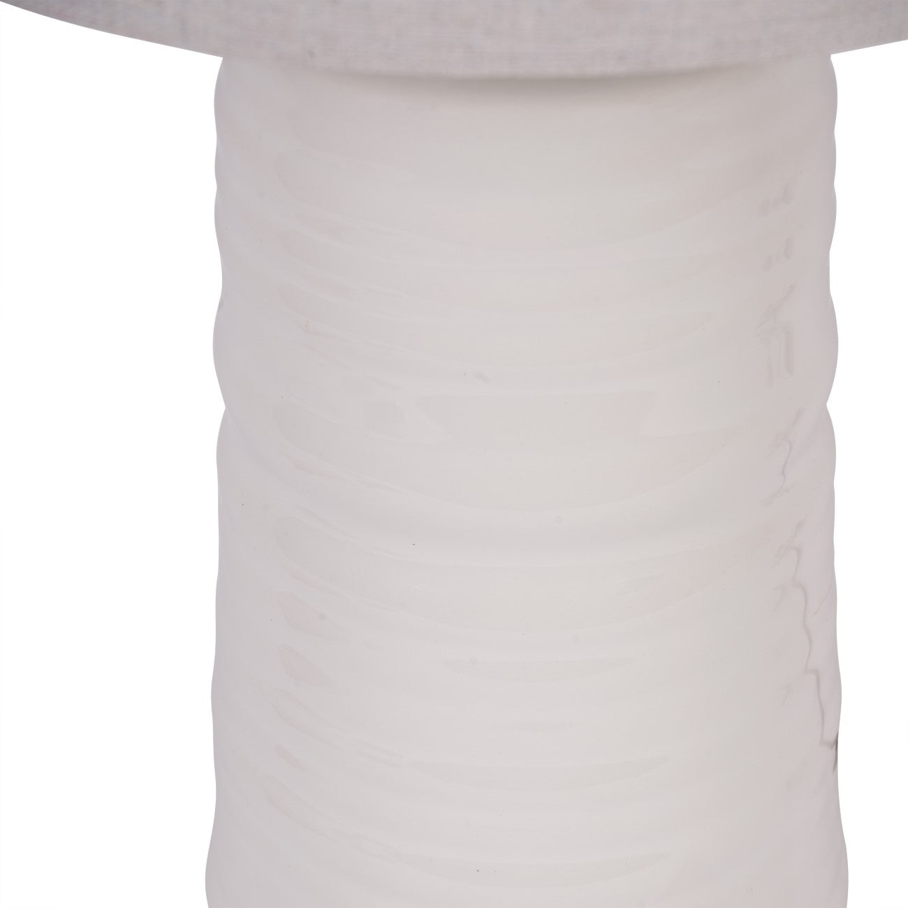 Tivoli Ceramic Table Lamp White with Shade