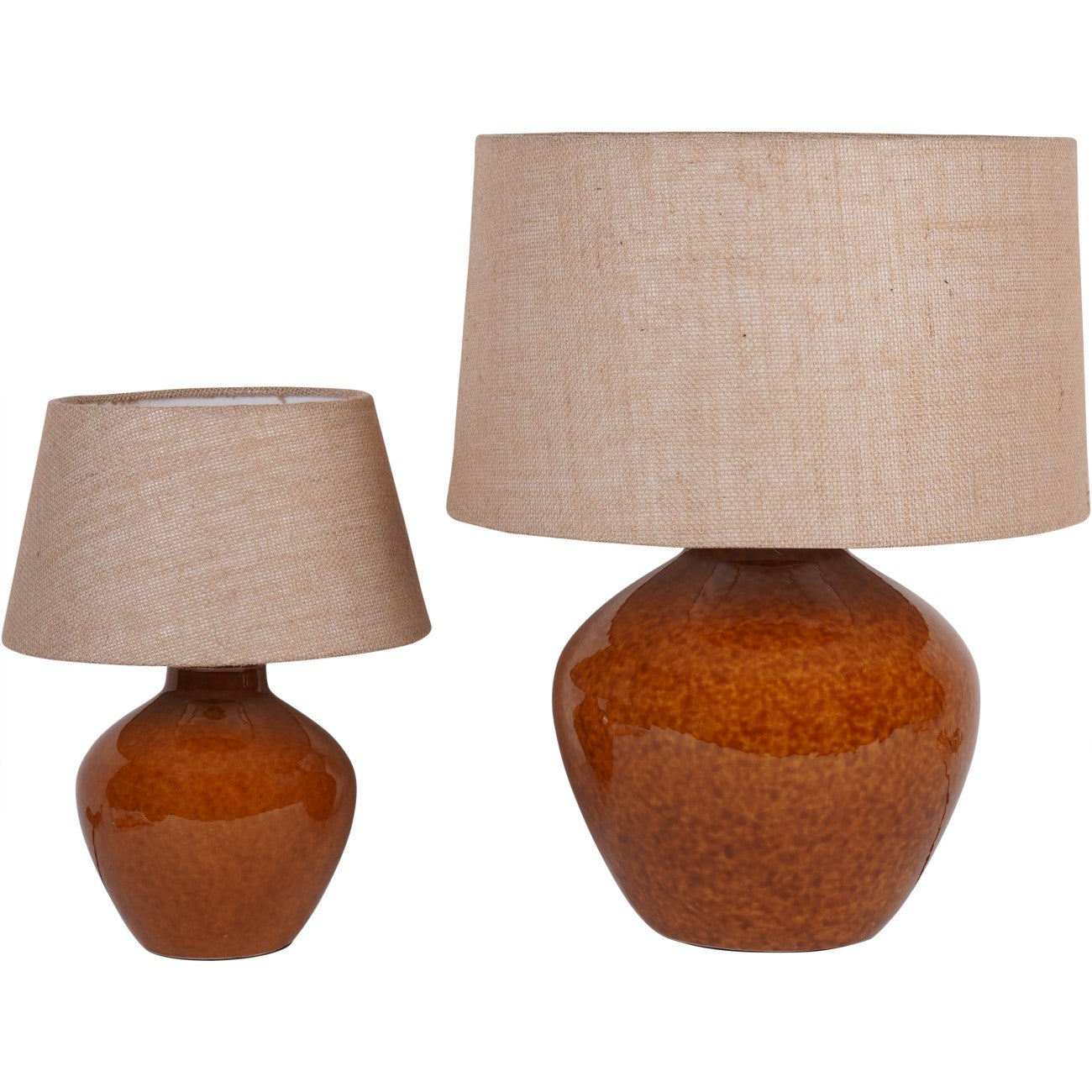 Aubrey Terracotta Ceramic Table Lamp | Small