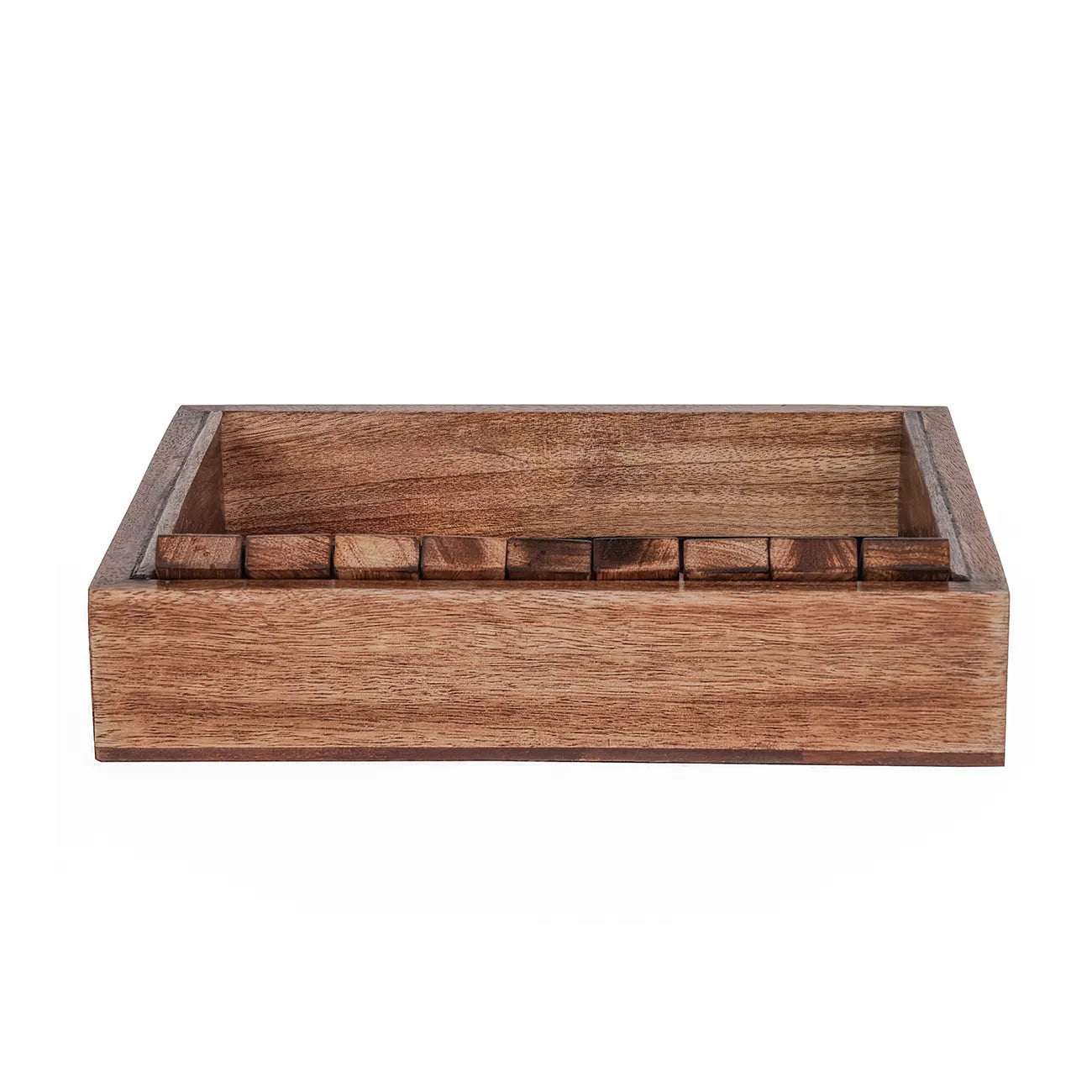 Pryce Mango Wood Shut The Box Game