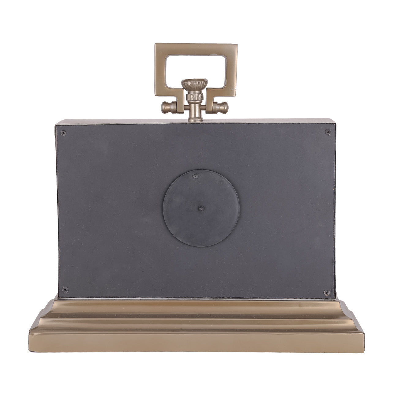 Latham Brass Rectangular Clock Small - CLEARANCE