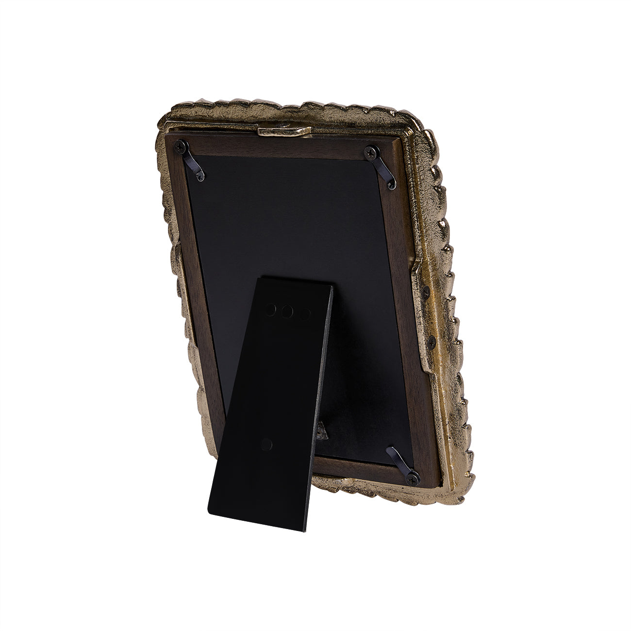 Antiqued Gold Leaf Photo Frame 4x6