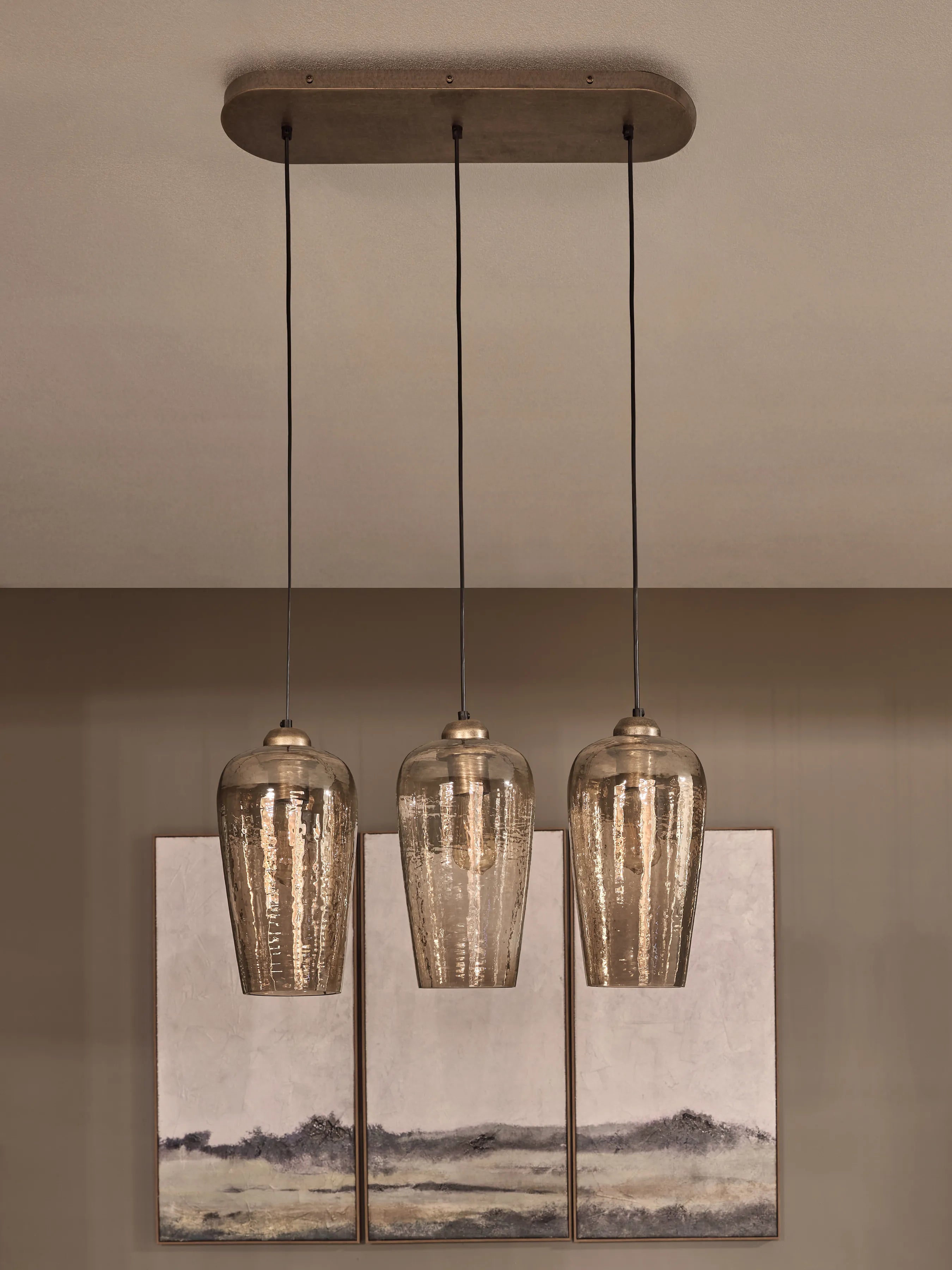 Belgrove 3 Light Linear Pendant