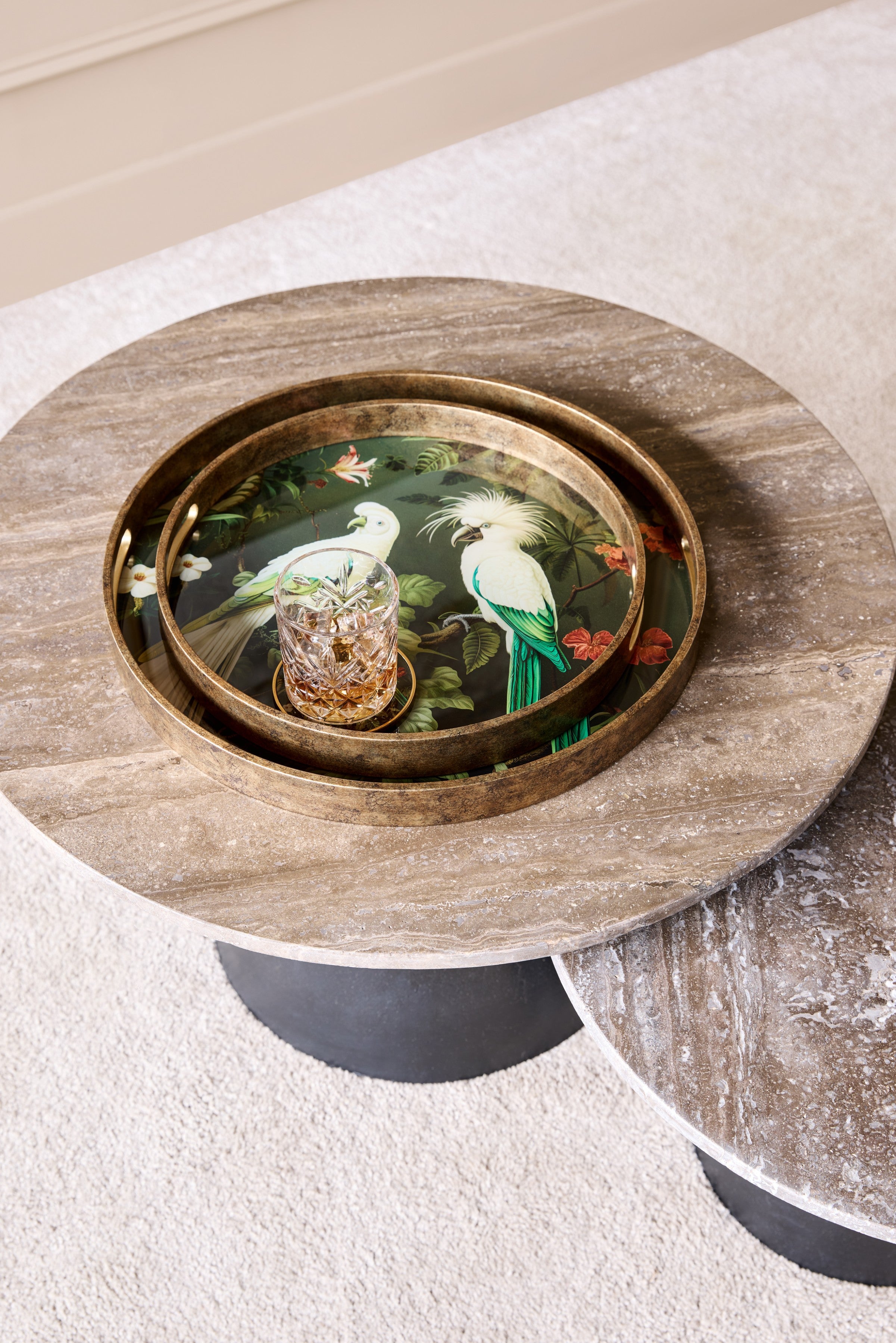 Set of 2 Tropical Birds Trays — lifestyle 6