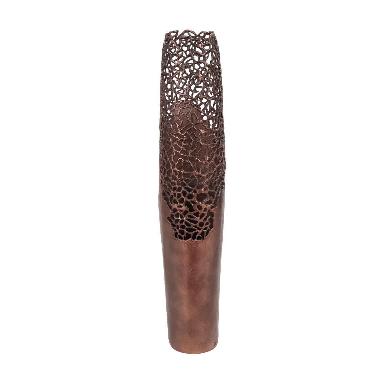 Apo Coral Raw Bronze Large Vase