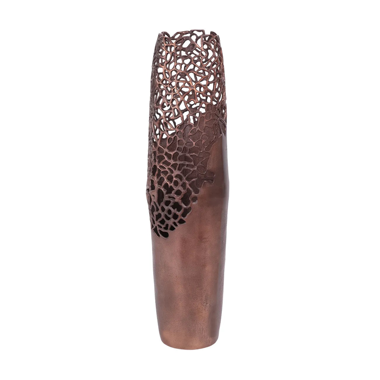 Apo Coral Raw Bronze Small Vase