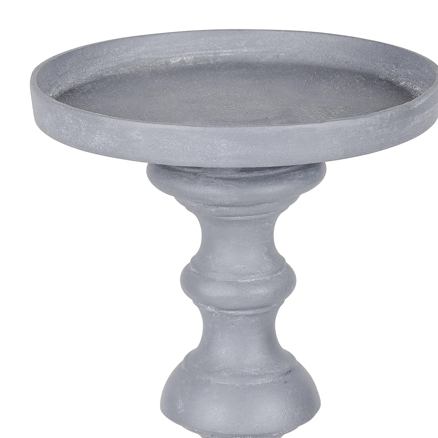 Van Dyk Grey Stonewash Pillar Holder 74cm