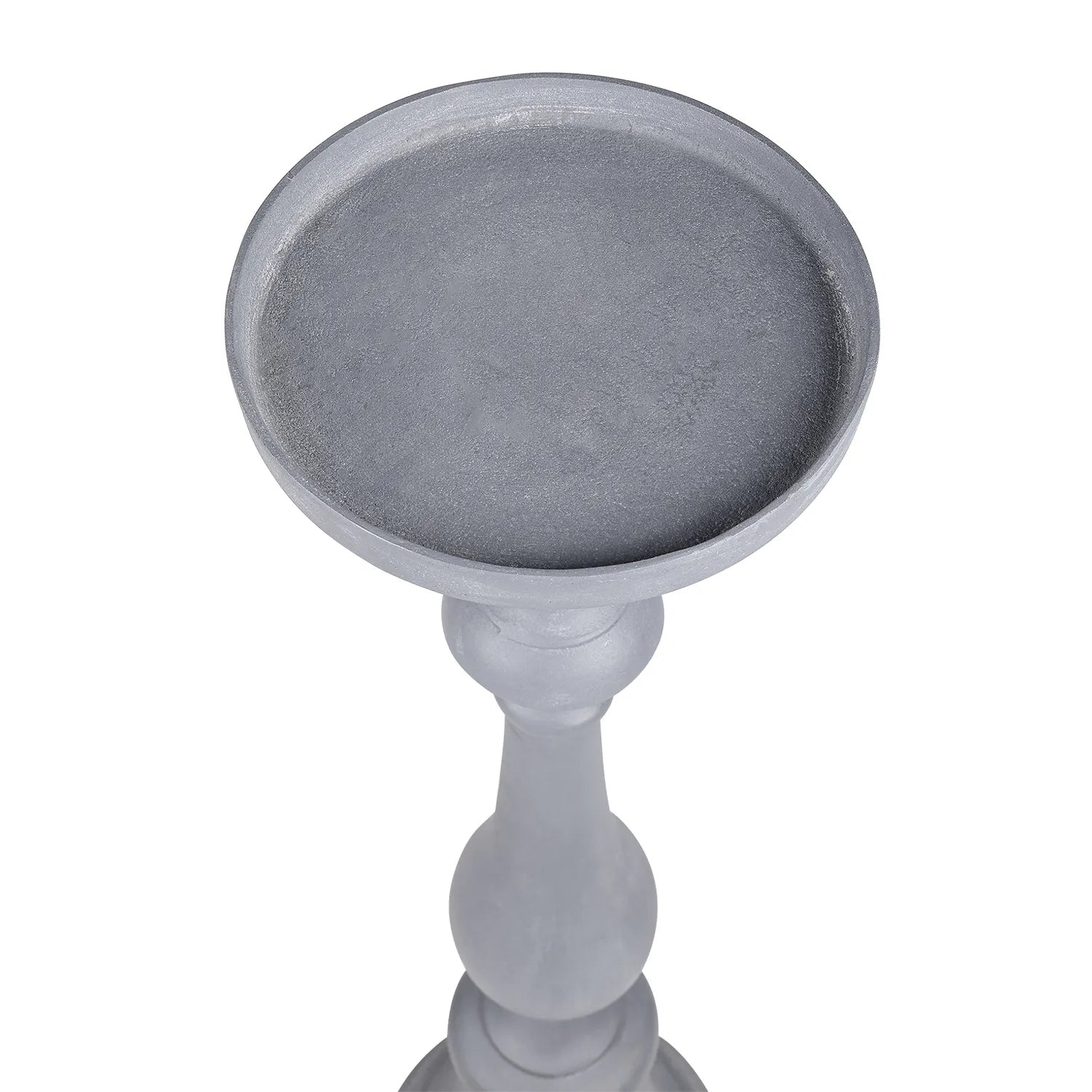 Van Dyk Grey Stonewash Pillar Holder 74cm