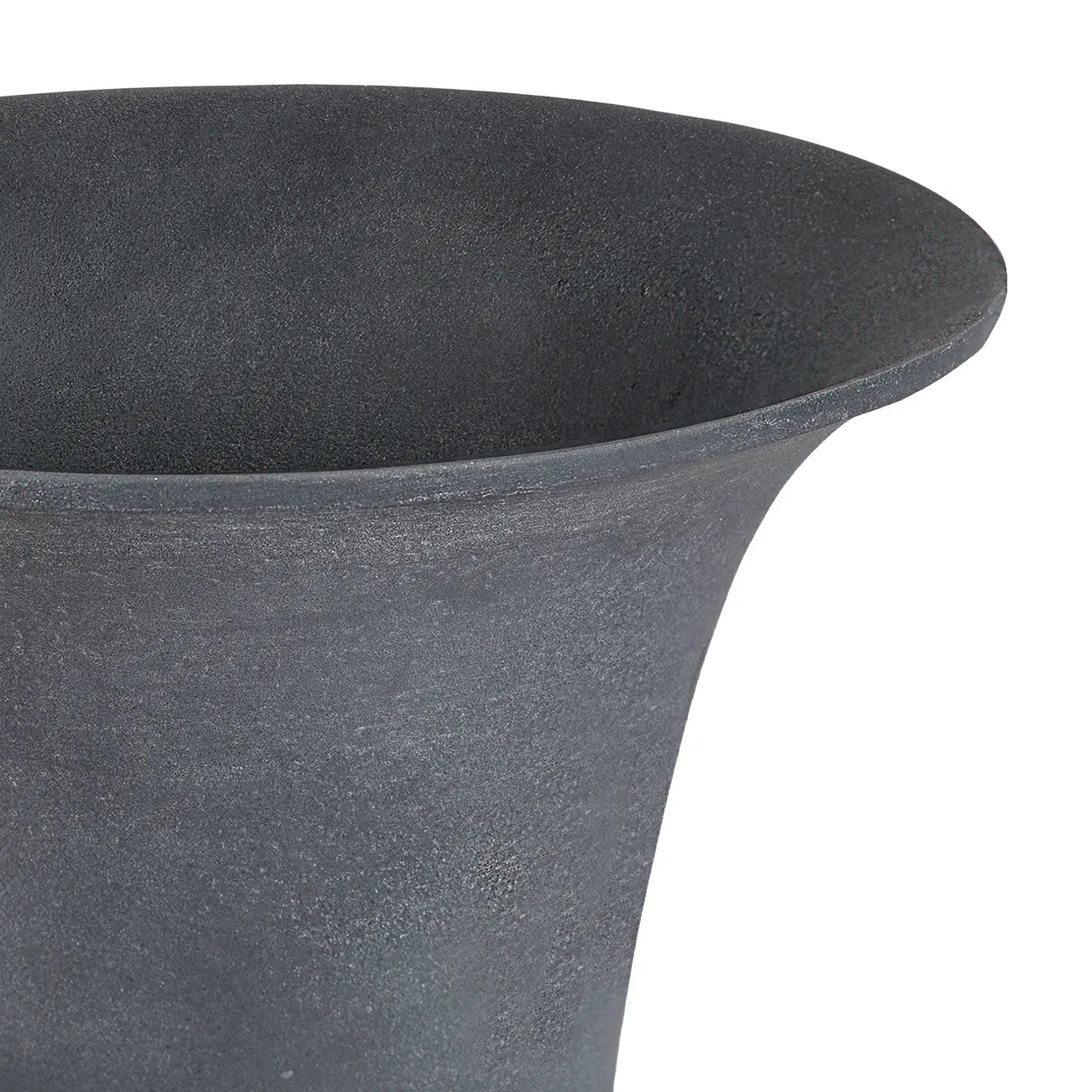 Van Dyk Tall Grey Stonewash Urn Vase Medium