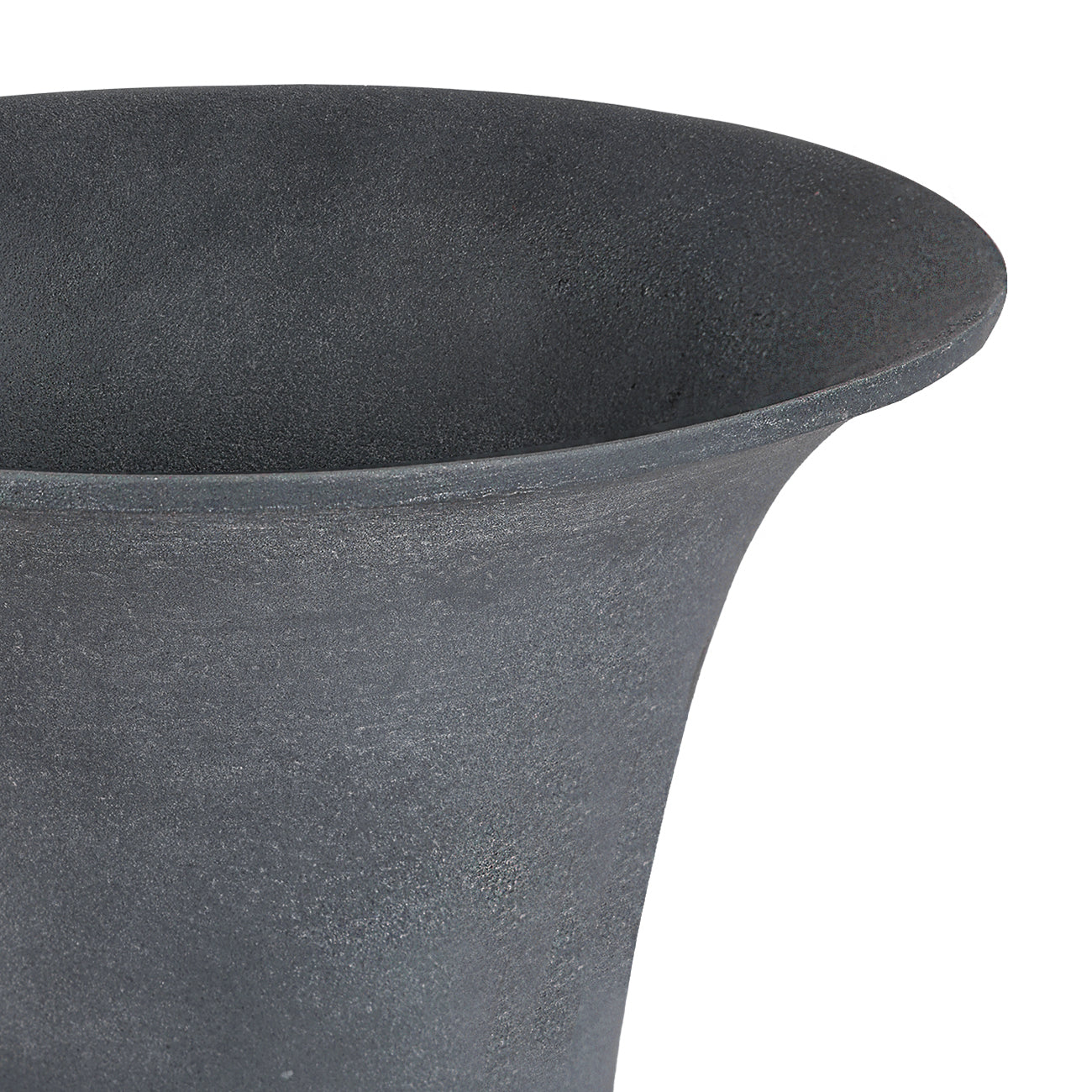 Van Dyk Tall Grey Stonewash Urn Large