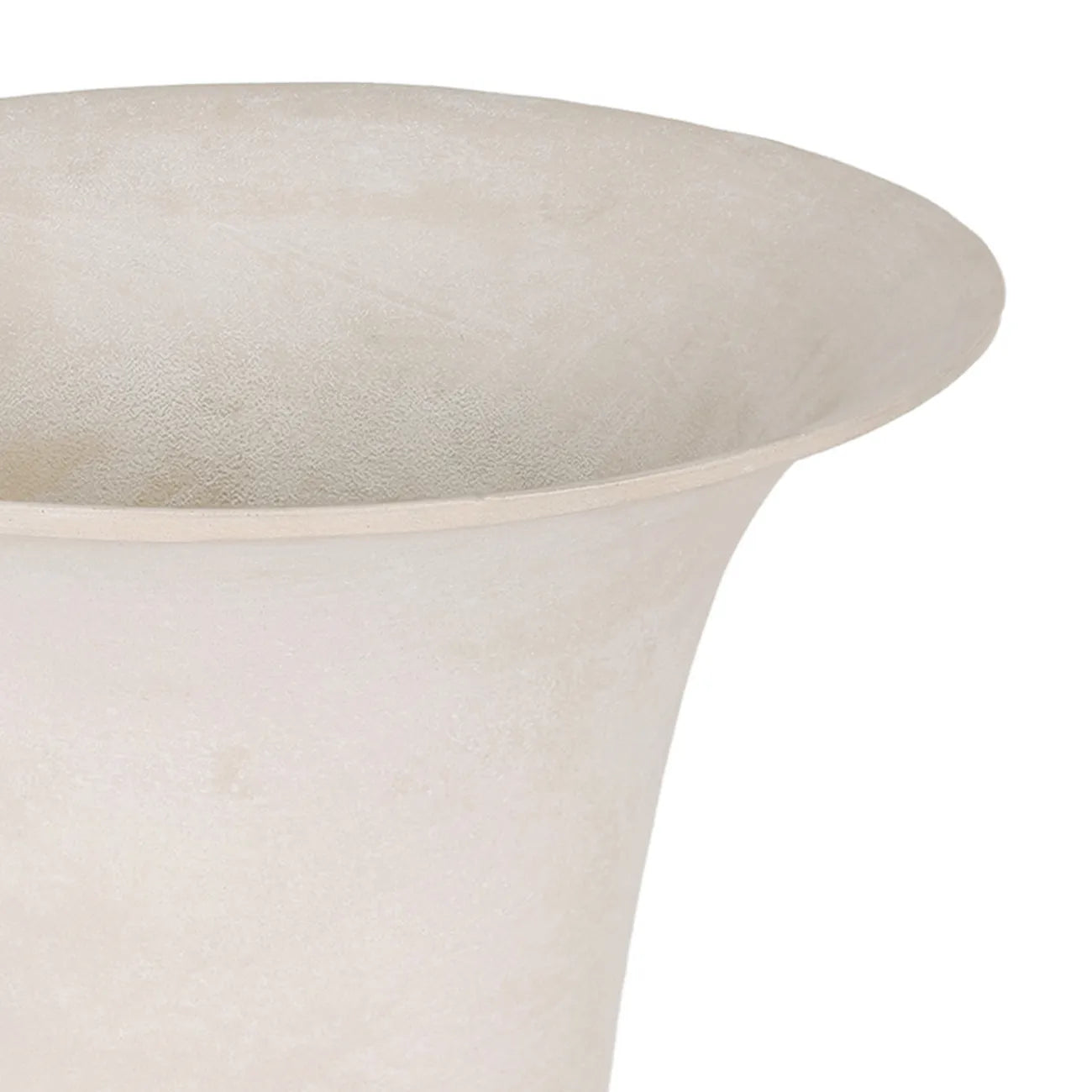 Van Dyk Tall Putty Stonewash Urn Vase Medium