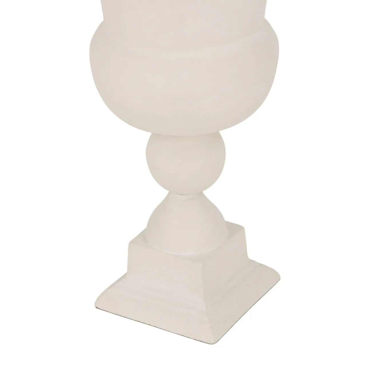Van Dyk Tall Putty Stonewash Urn Vase Medium