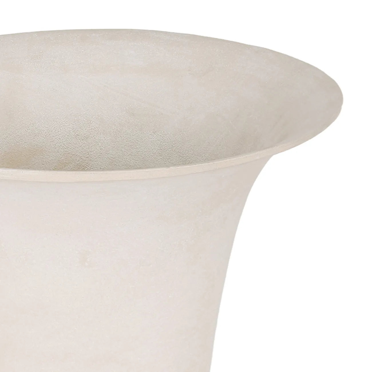 Van Dyk Tall Putty Stonewash Urn Vase Large