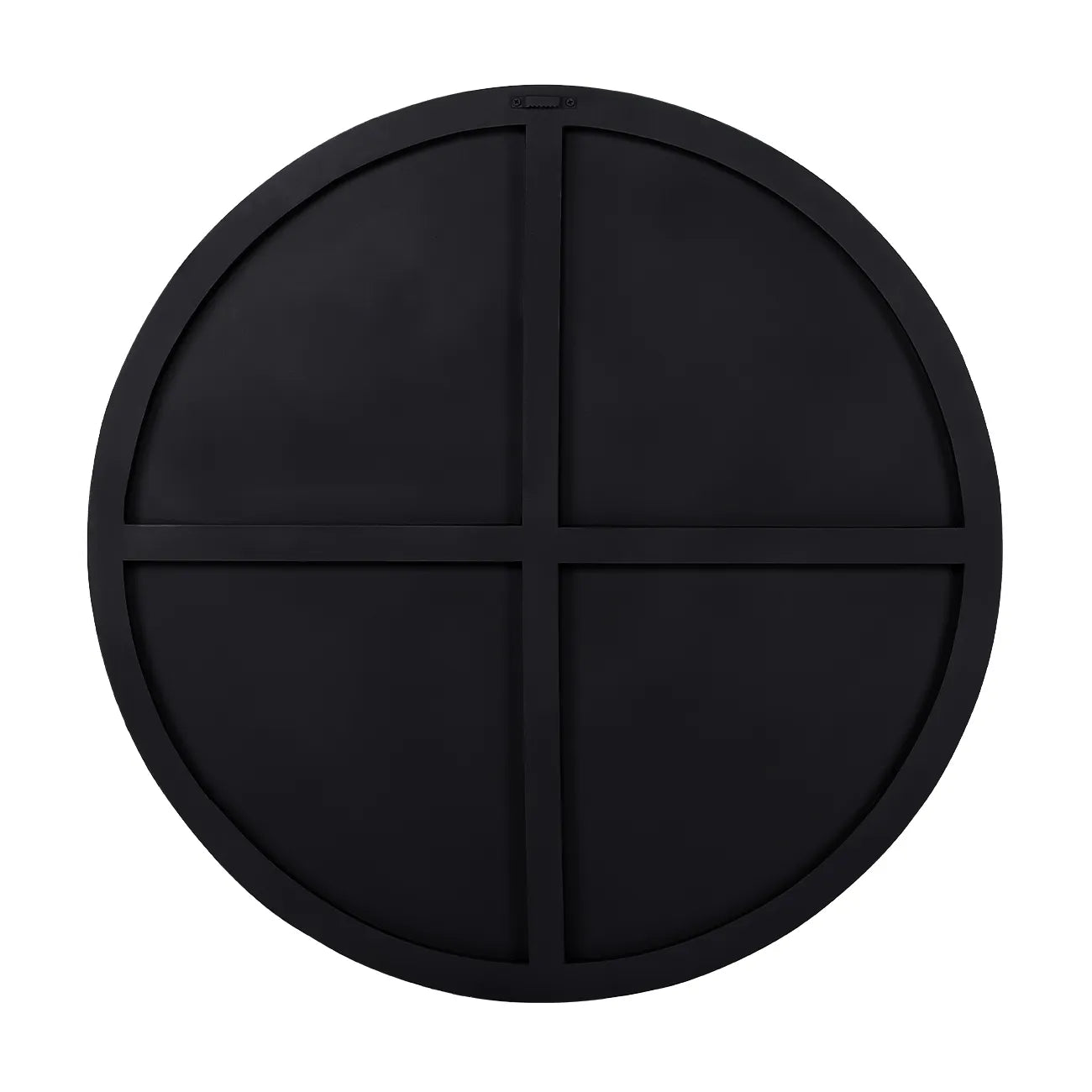 Black Geometric Echoes Wall Art 90x90cm